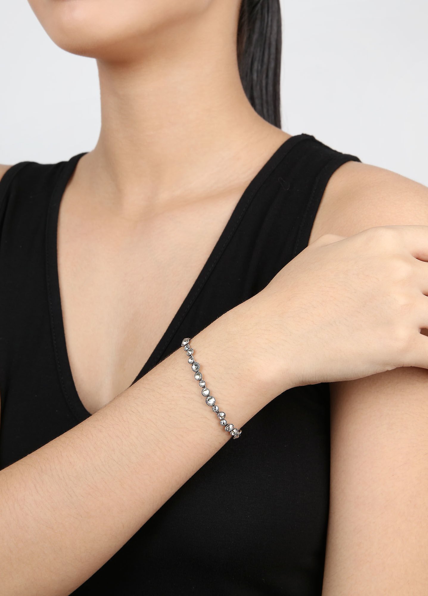 Bild für Armband Water Cascade Weißer Glanz Weiß 