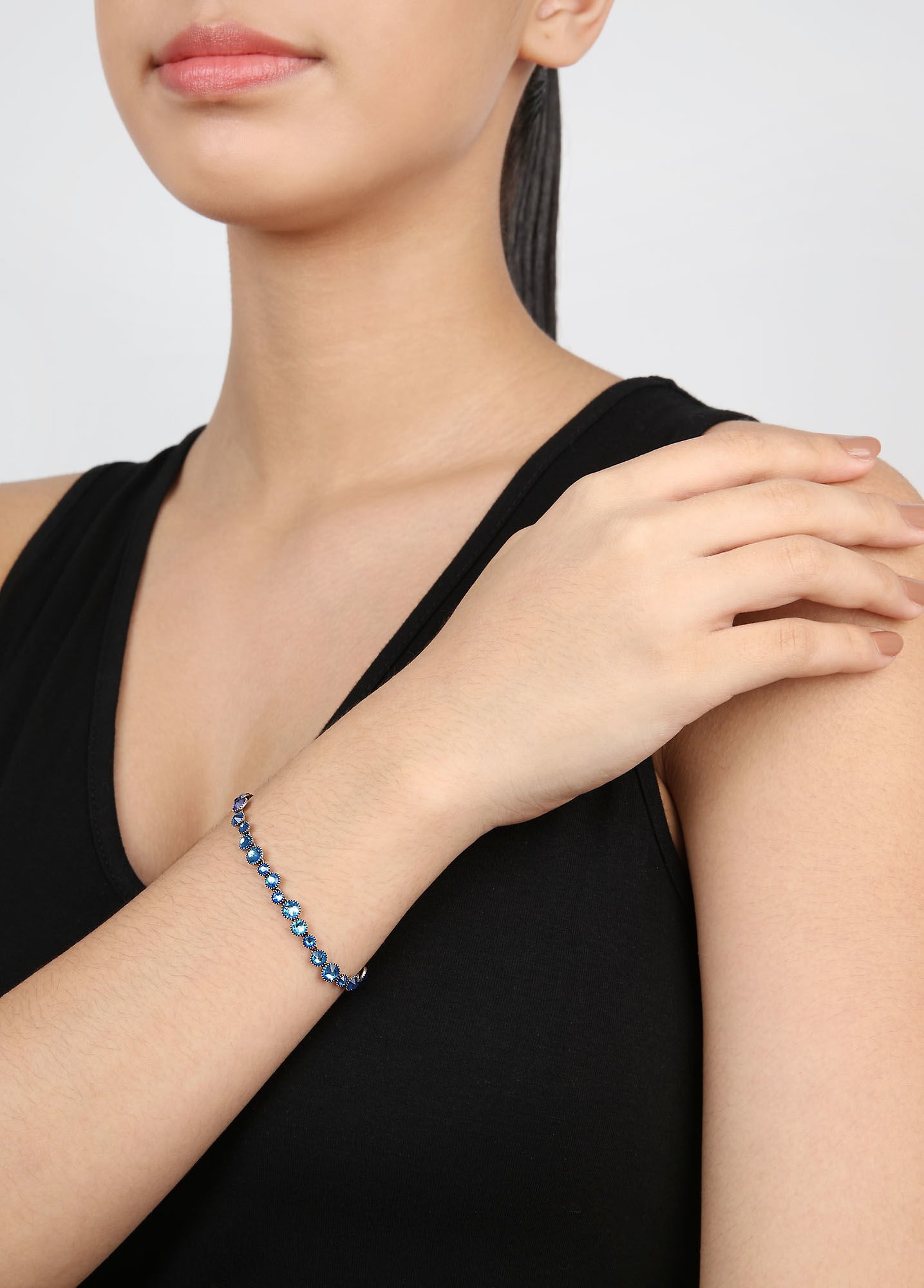 image for Bracelet Water Cascade Blue Lagoon Blue 