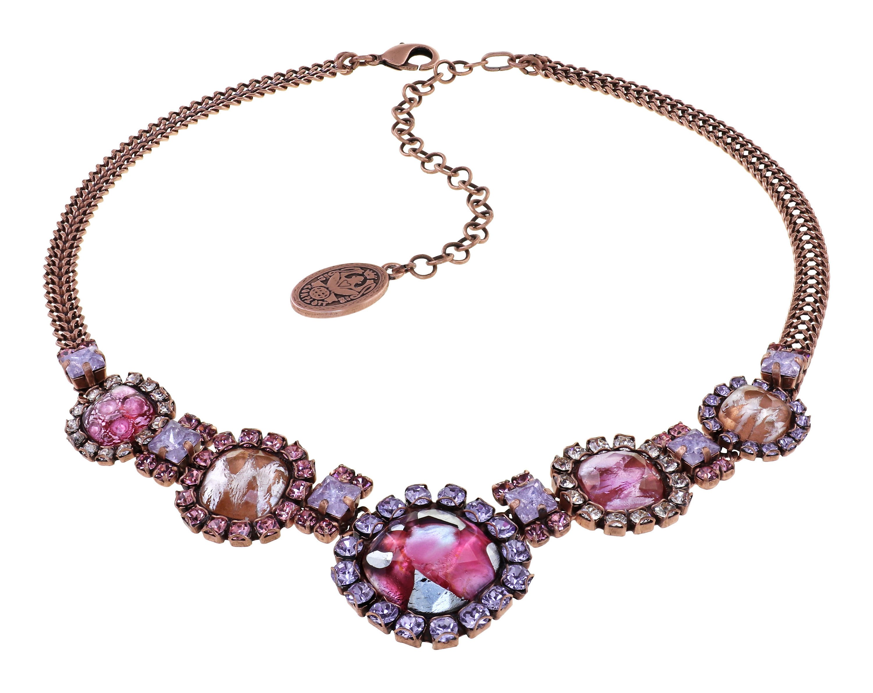 image for Necklace Tea with Taylor Pink / Lila  size 2XL
