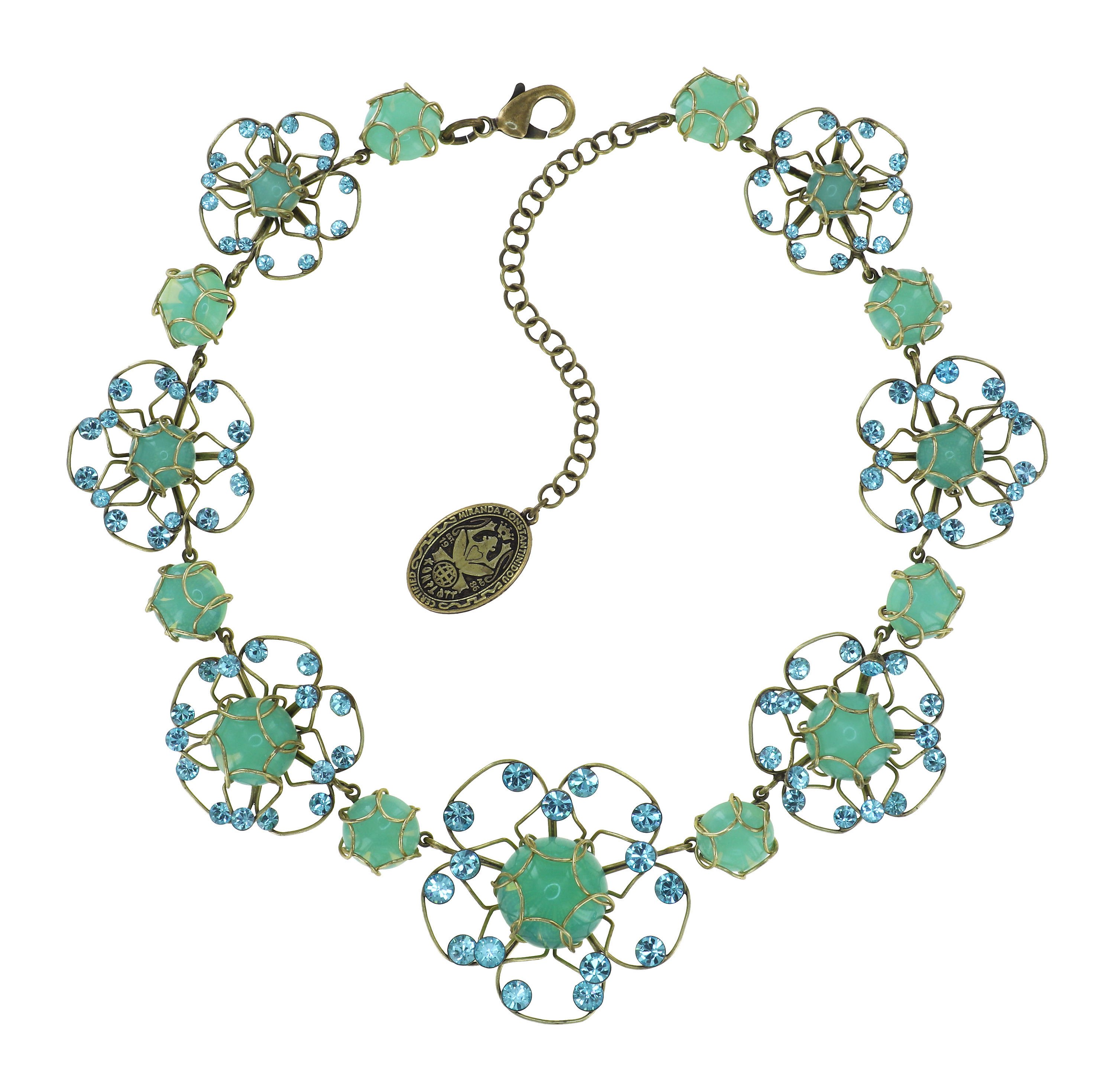 image for Necklace Verlorene Unschuld am Gartenzaun Green  size XL