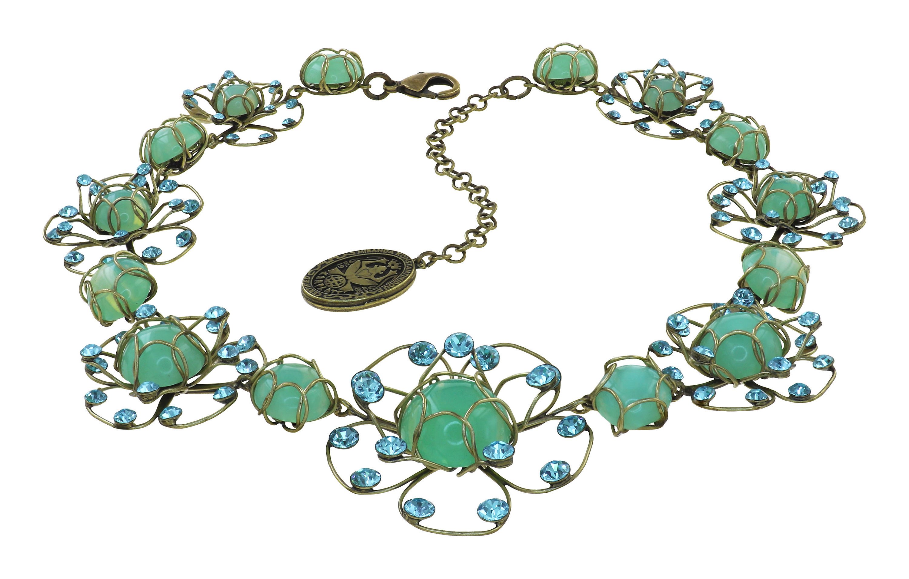 image for Necklace Verlorene Unschuld am Gartenzaun Green  size XL
