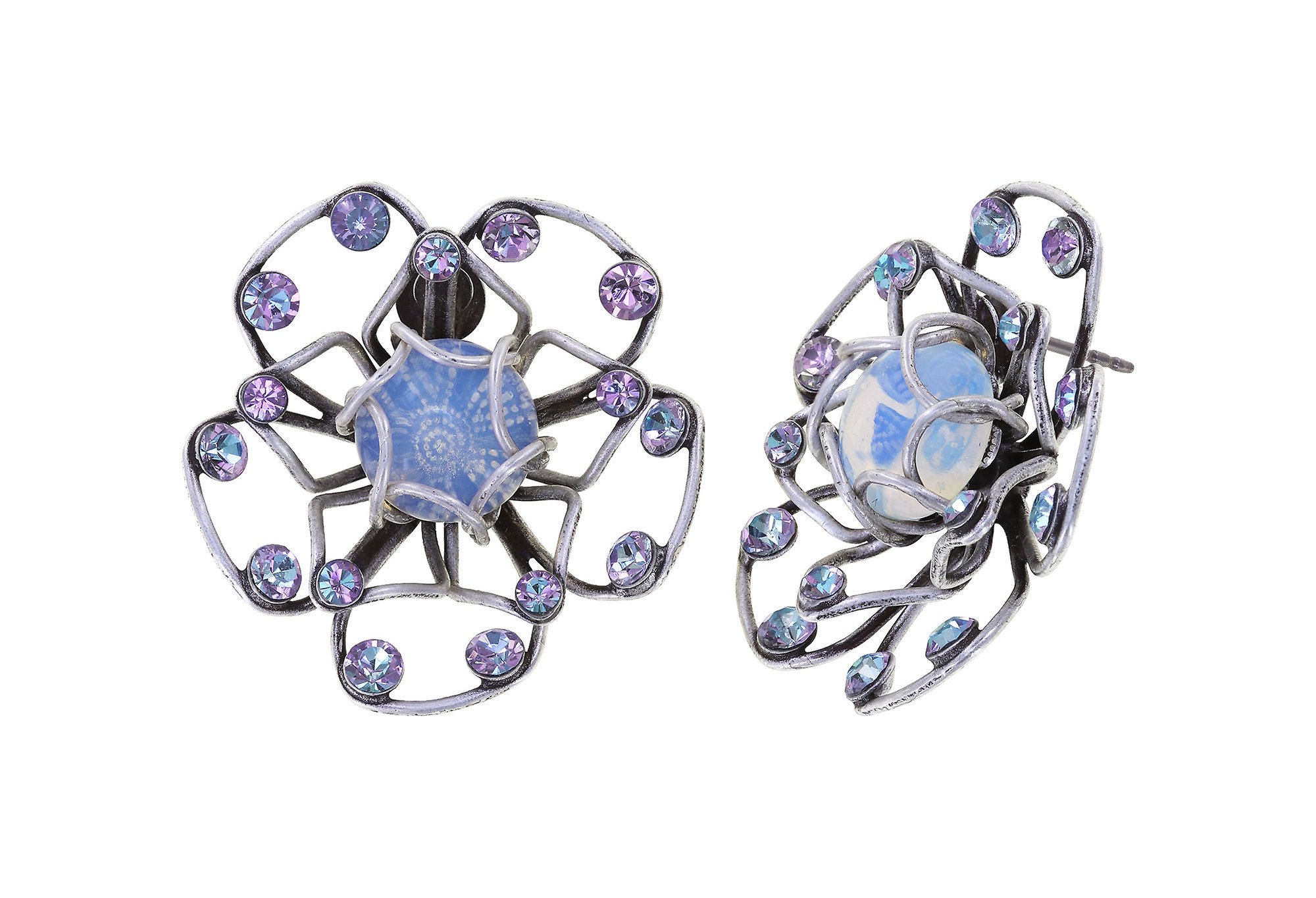 image pour Clou d'oreille Verlorene Unschuld am Gartenzaun Blanc  size M