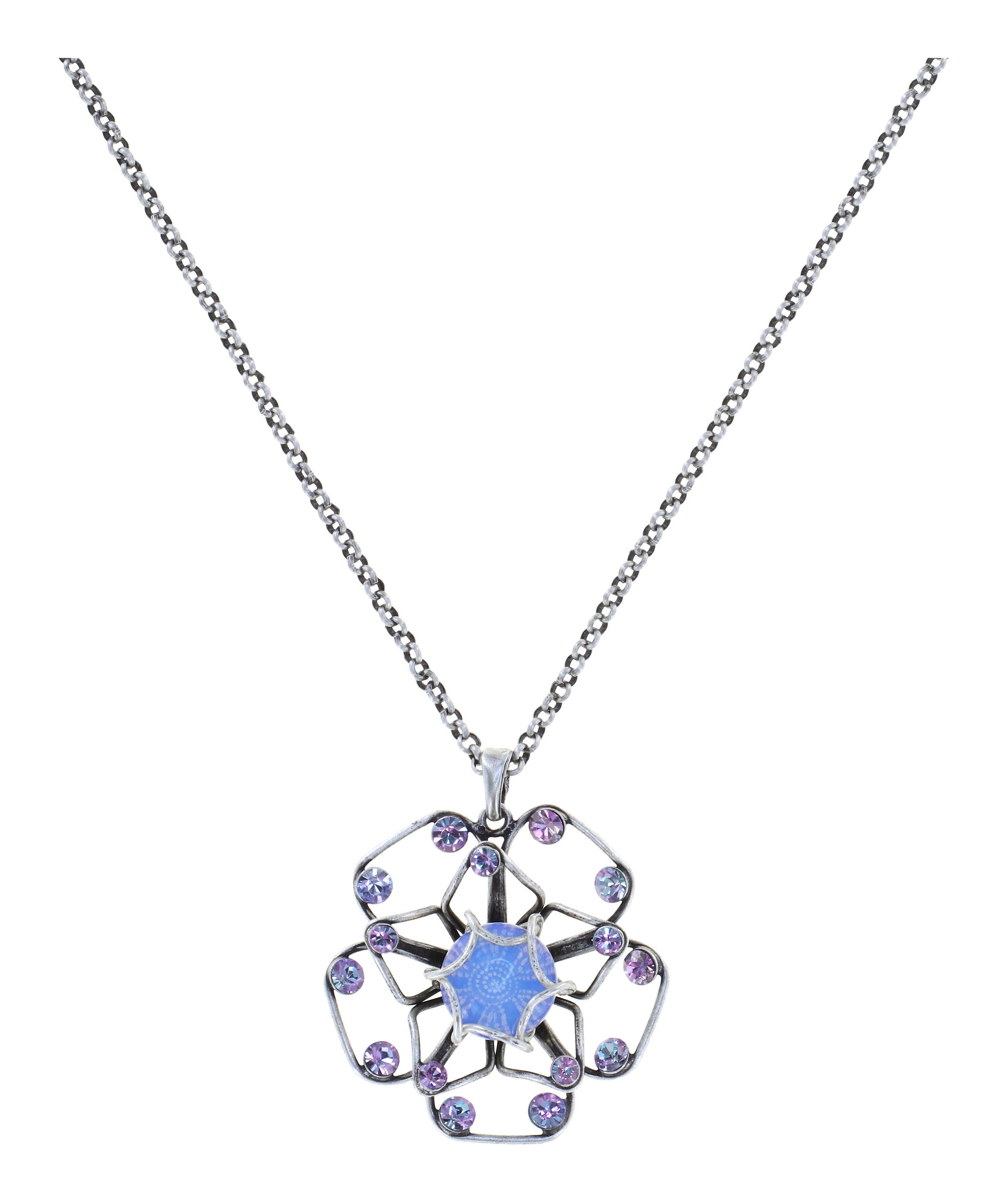 image pour Collier pendant Verlorene Unschuld am Gartenzaun Blanc  size M