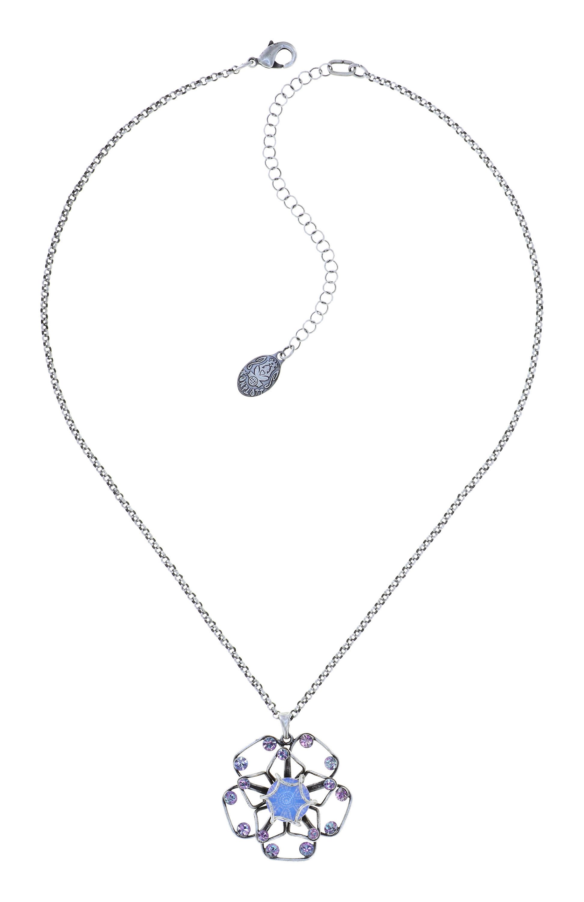 image pour Collier pendant Verlorene Unschuld am Gartenzaun Blanc  size M