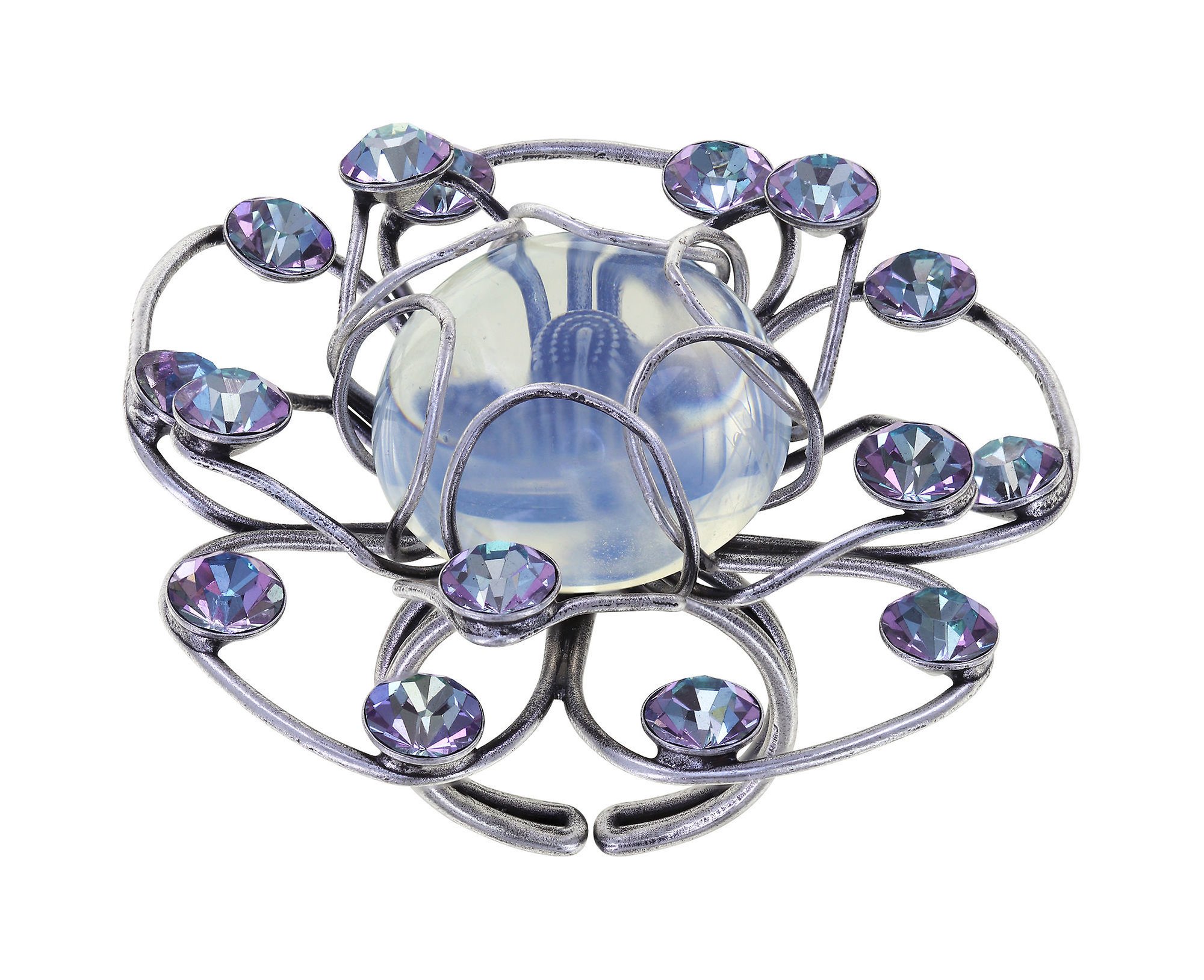 image for Ring Verlorene Unschuld am Gartenzaun White  size XL