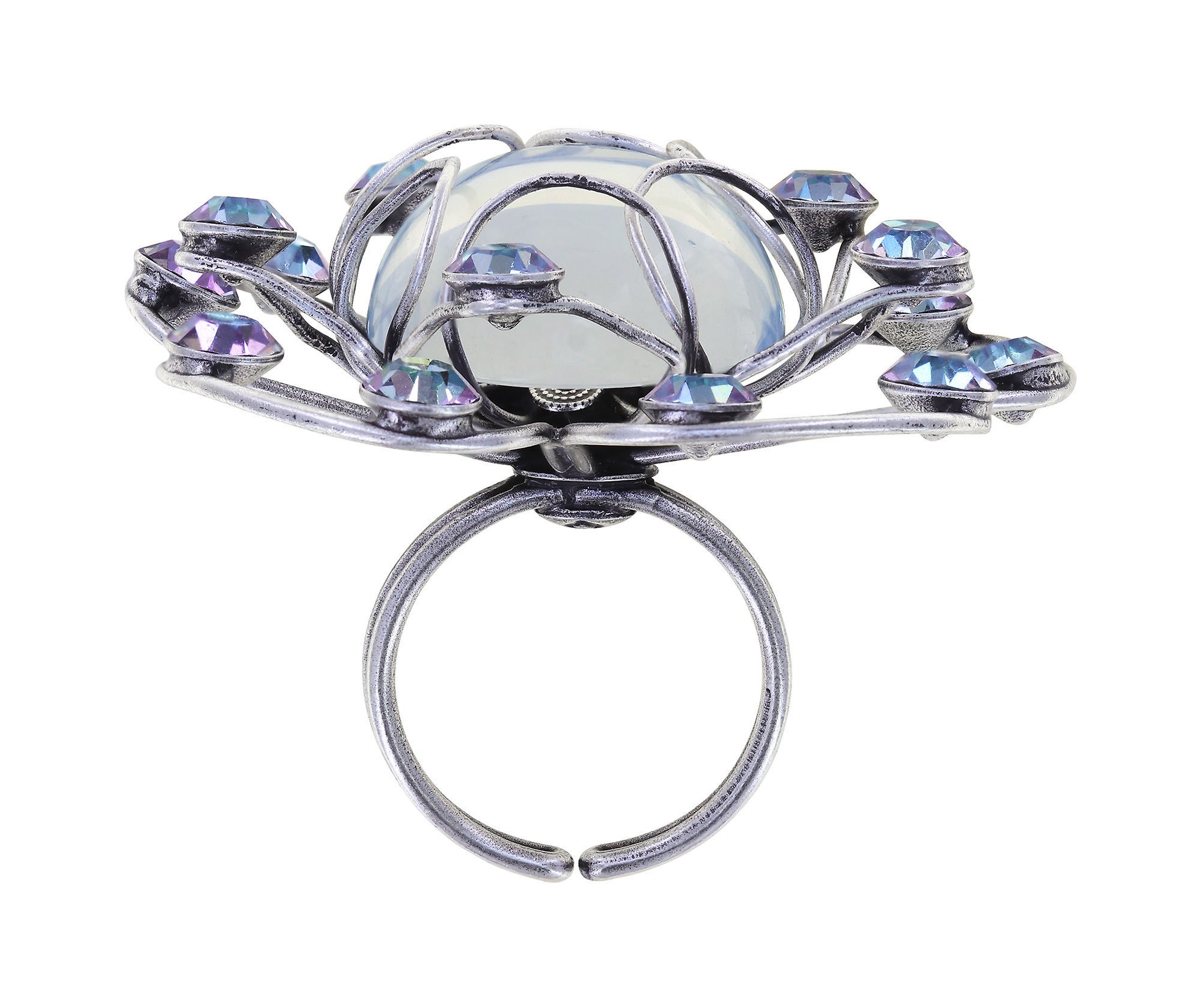 image for Ring Verlorene Unschuld am Gartenzaun White  size XL