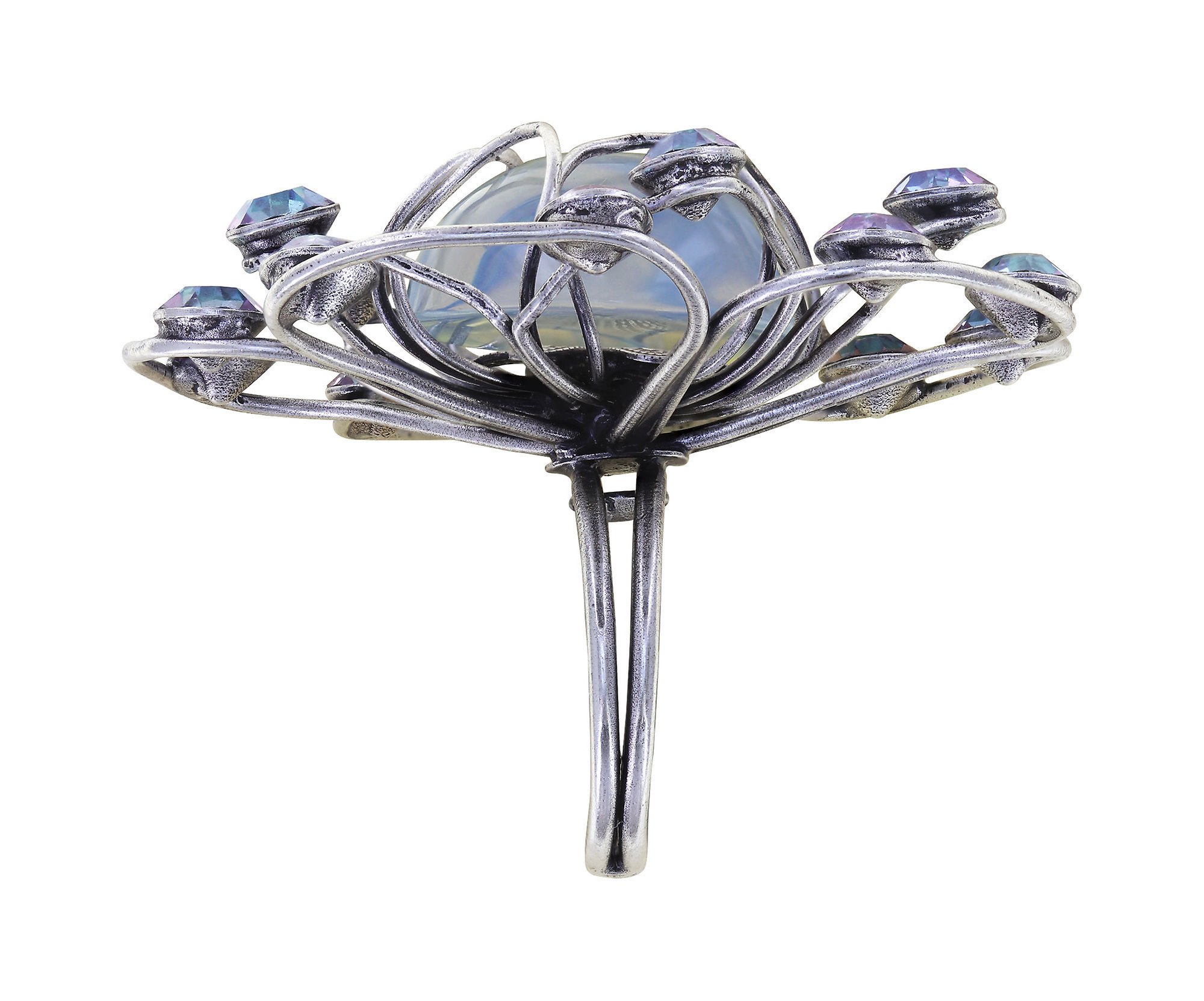 image for Ring Verlorene Unschuld am Gartenzaun White  size XL