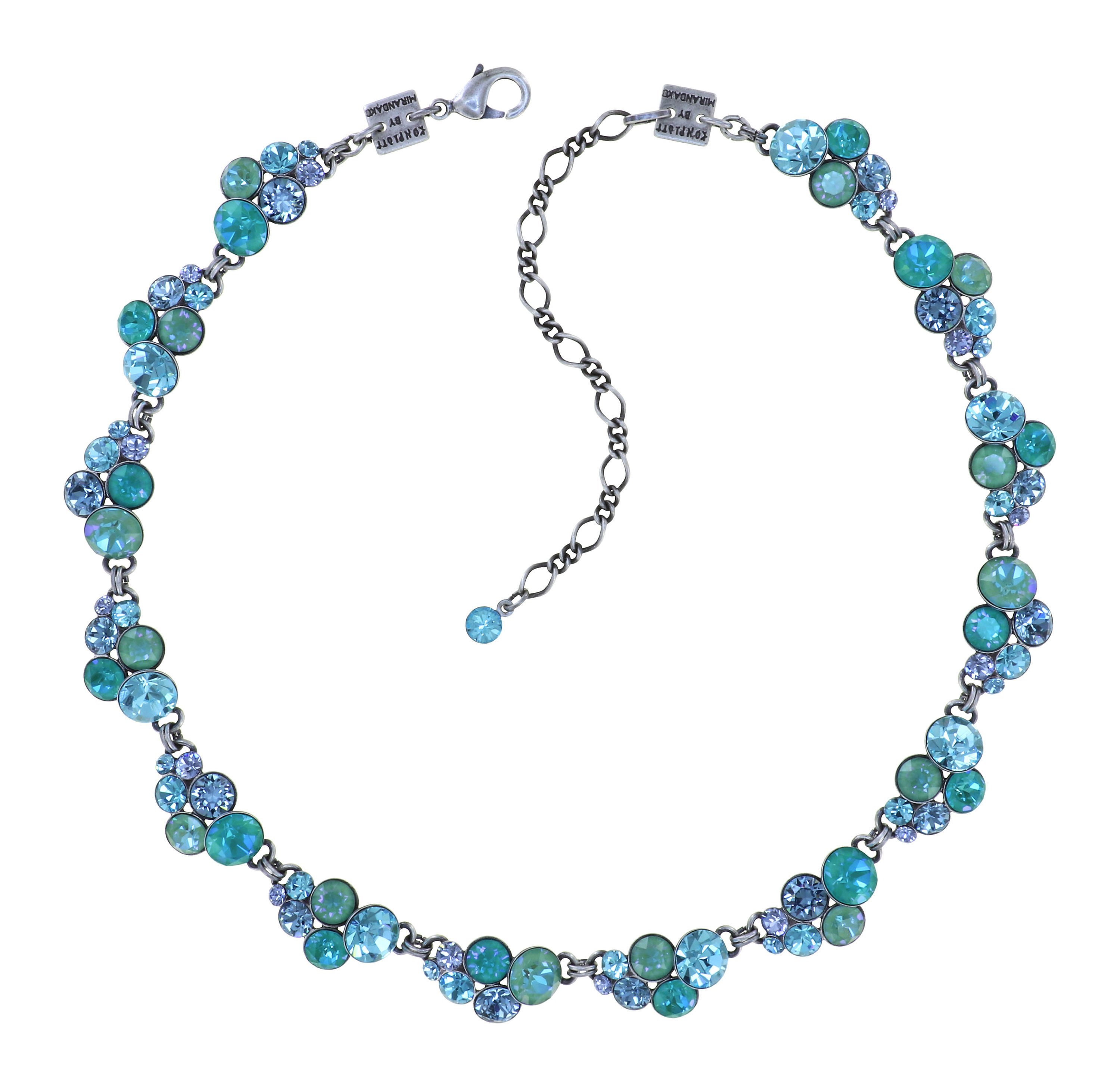 Bild für Halskette Collier Petit Glamour Hellblau  