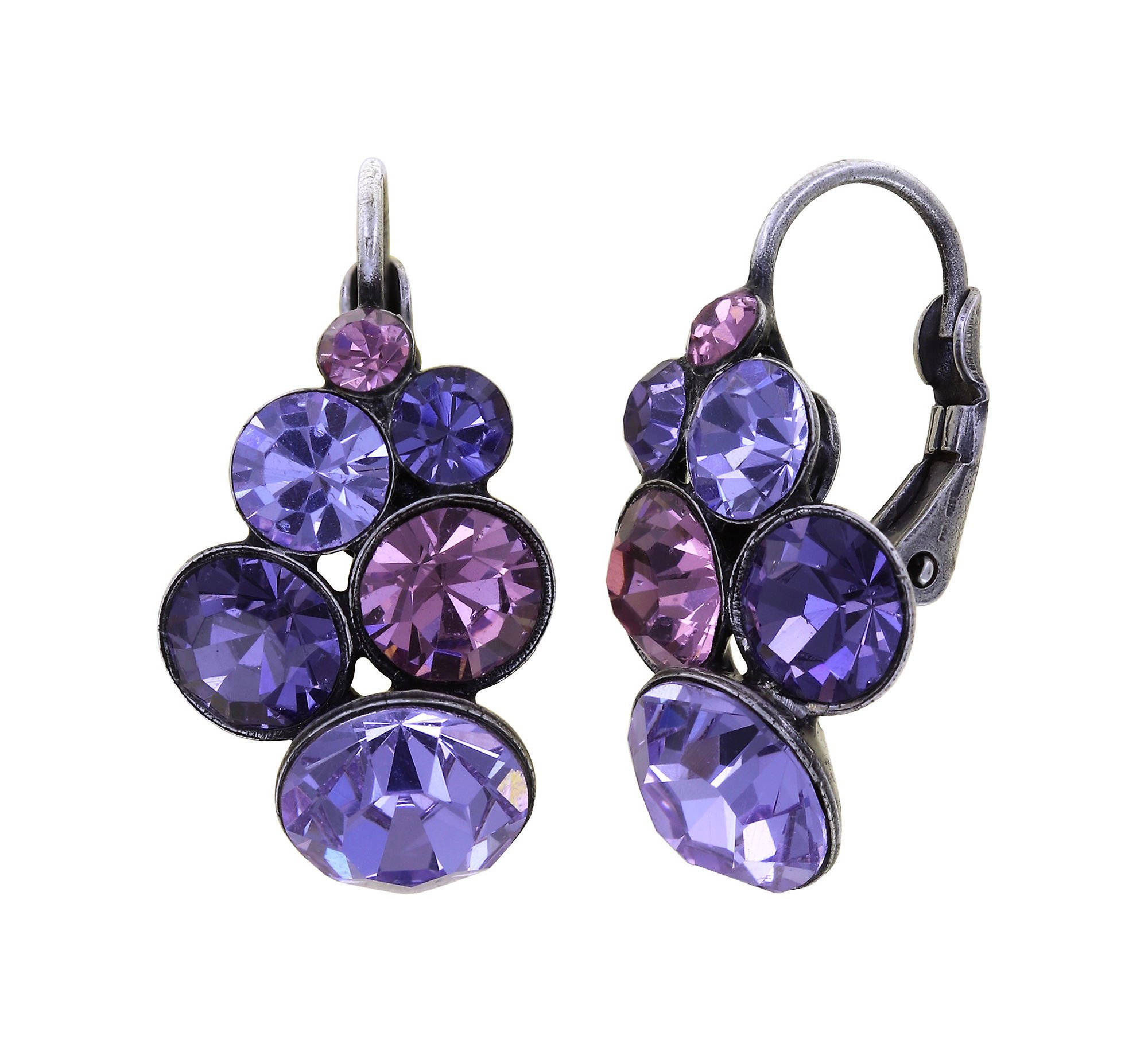 image for Earring eurowire Petit Glamour Lila  