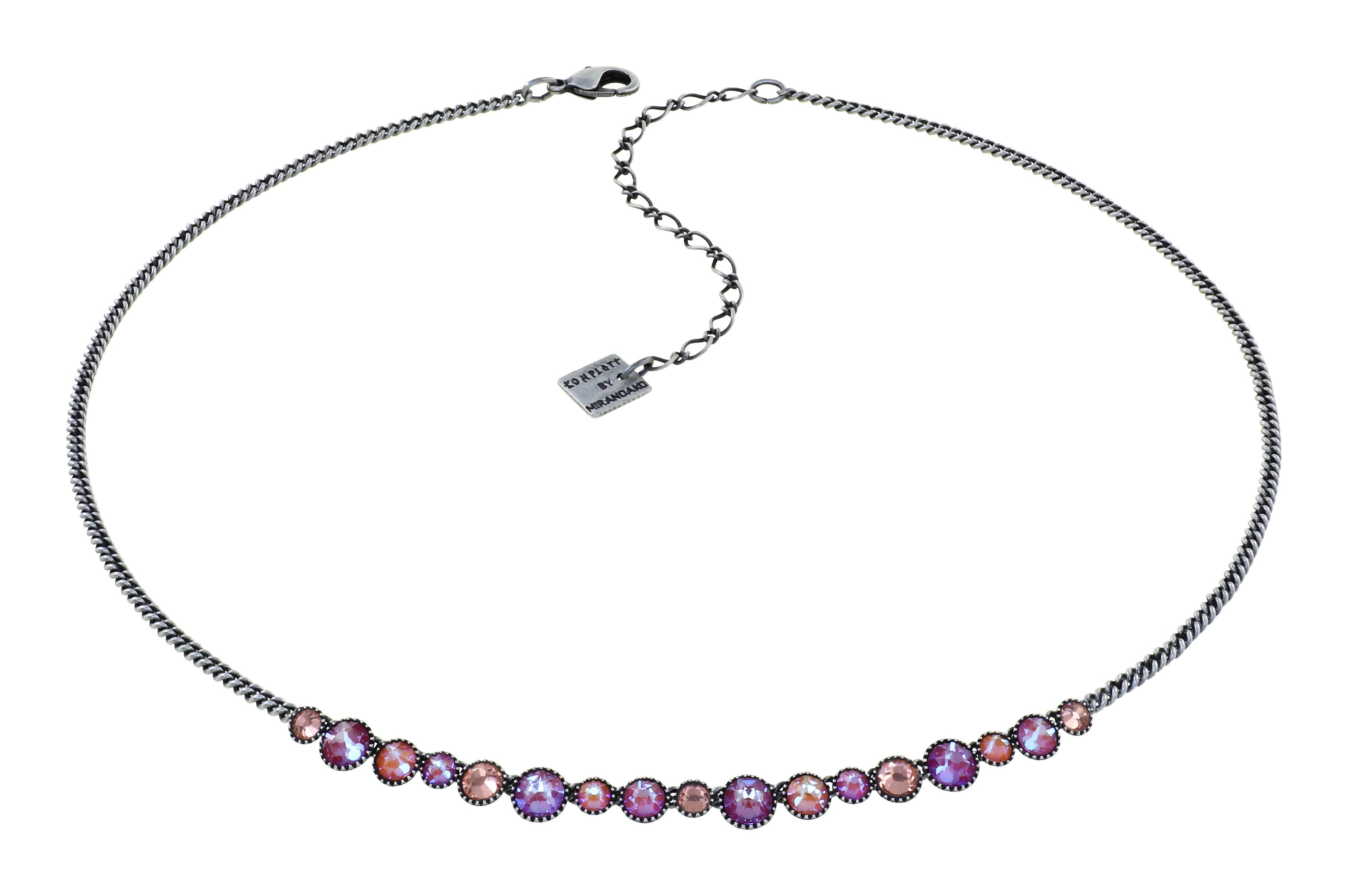 image for Necklace Water Cascade Pink  