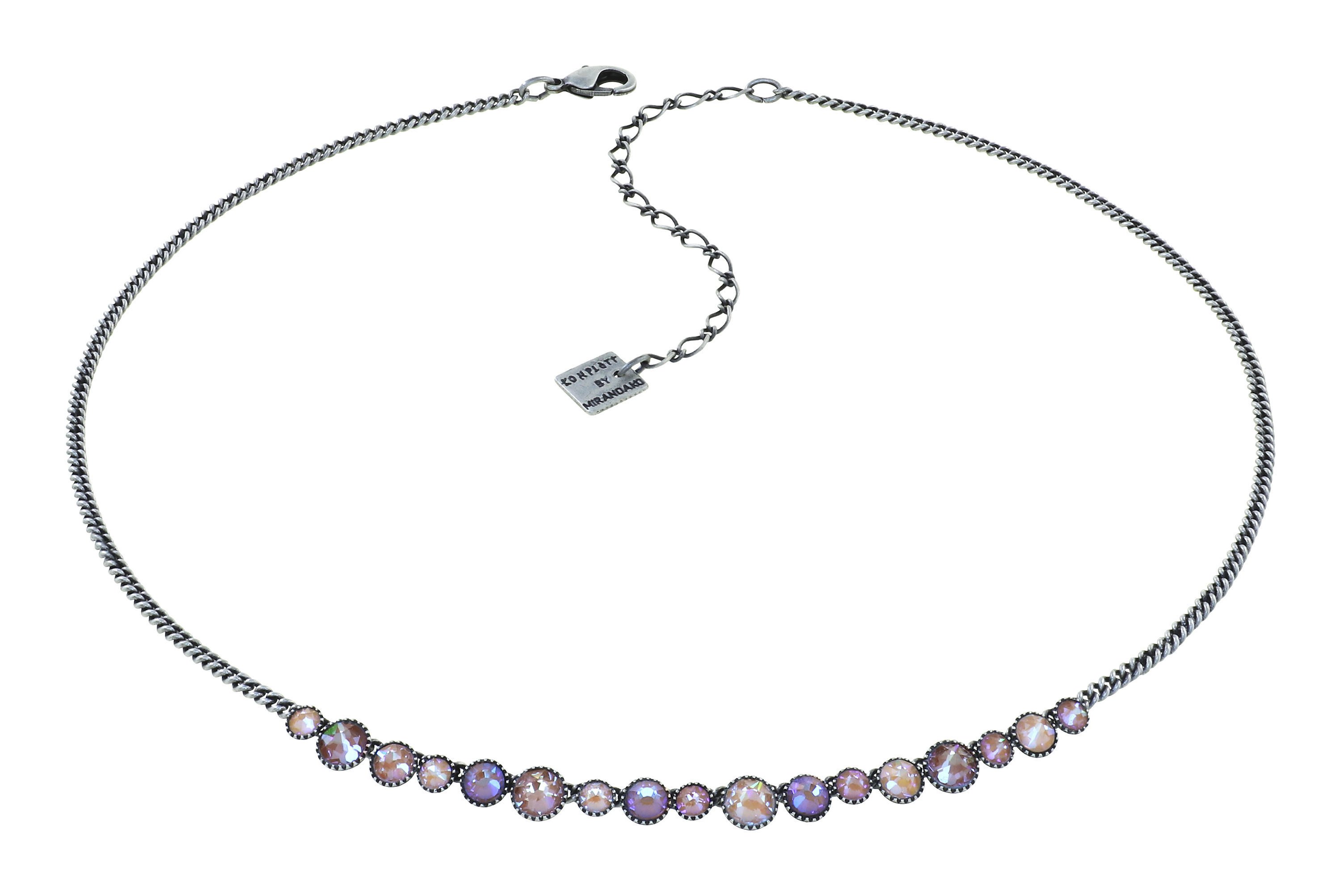 image for Necklace Water Cascade White / Lt. Rose  