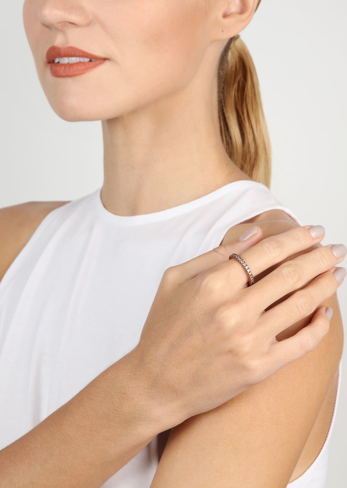 image pour Anneau Daily Glam Champagne champagne 58mm