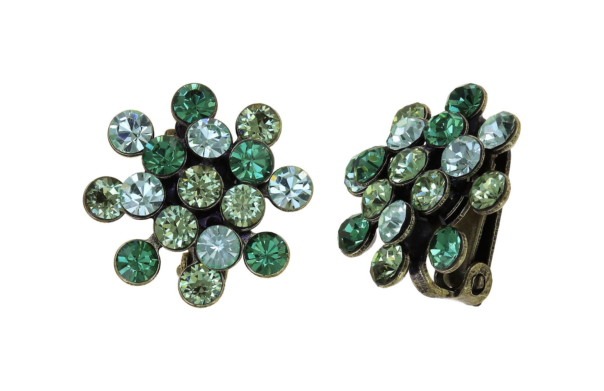 image pour Boucles d'oreilles Clip Magic Fireball Vert  mini