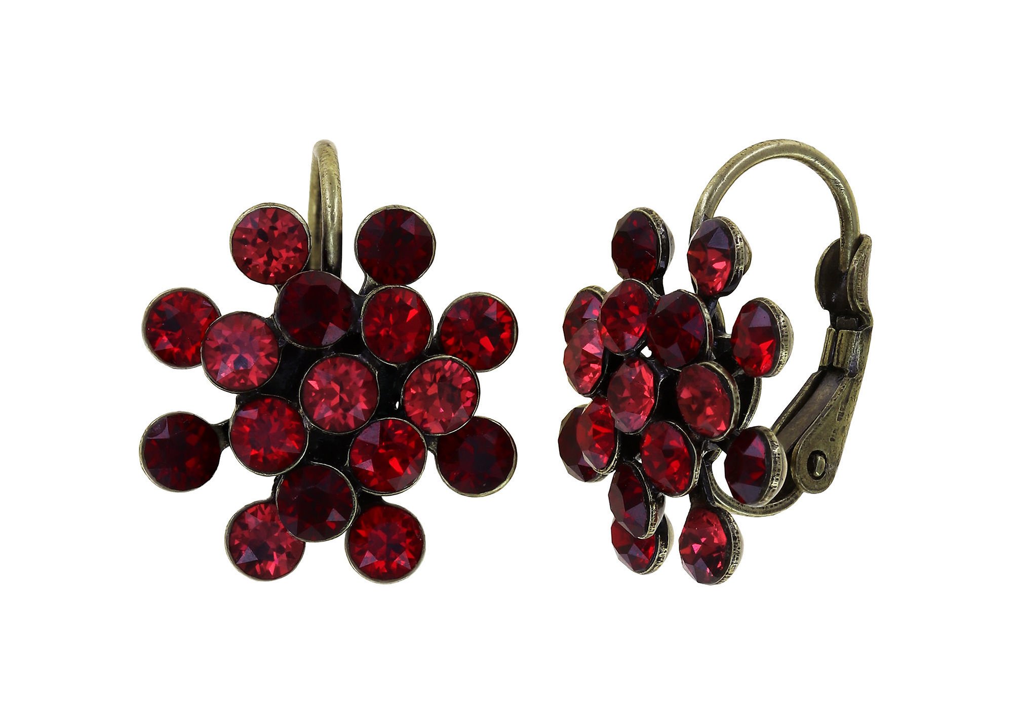 image pour Boucles d'oreilles Eurowire Magic Fireball Rouge  mini