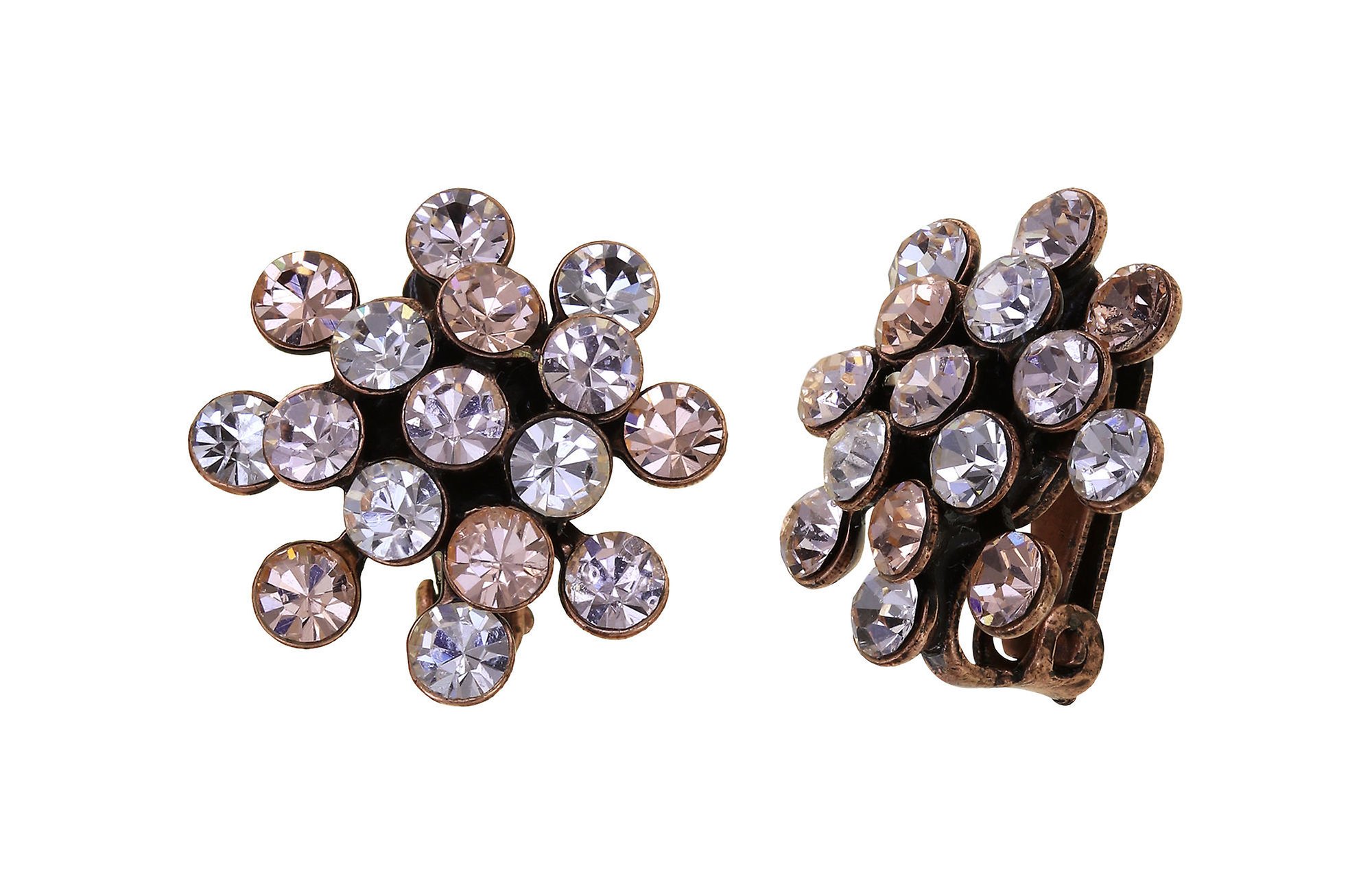 image pour Boucles d'oreilles Clip Magic Fireball Beige  mini