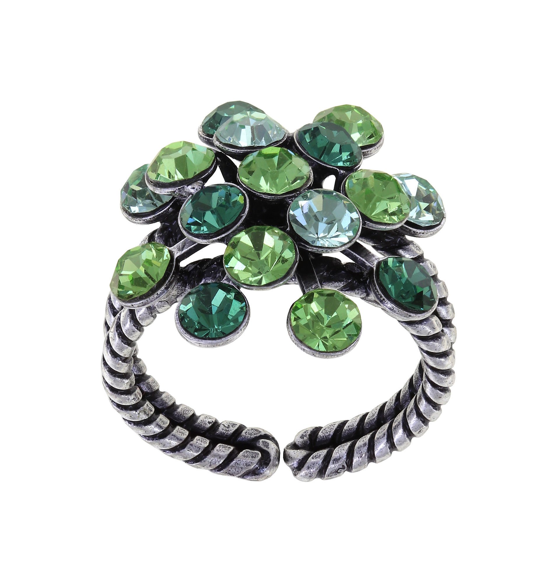 image pour Anneau Magic Fireball Vert  Classic Size (21mm Ø)