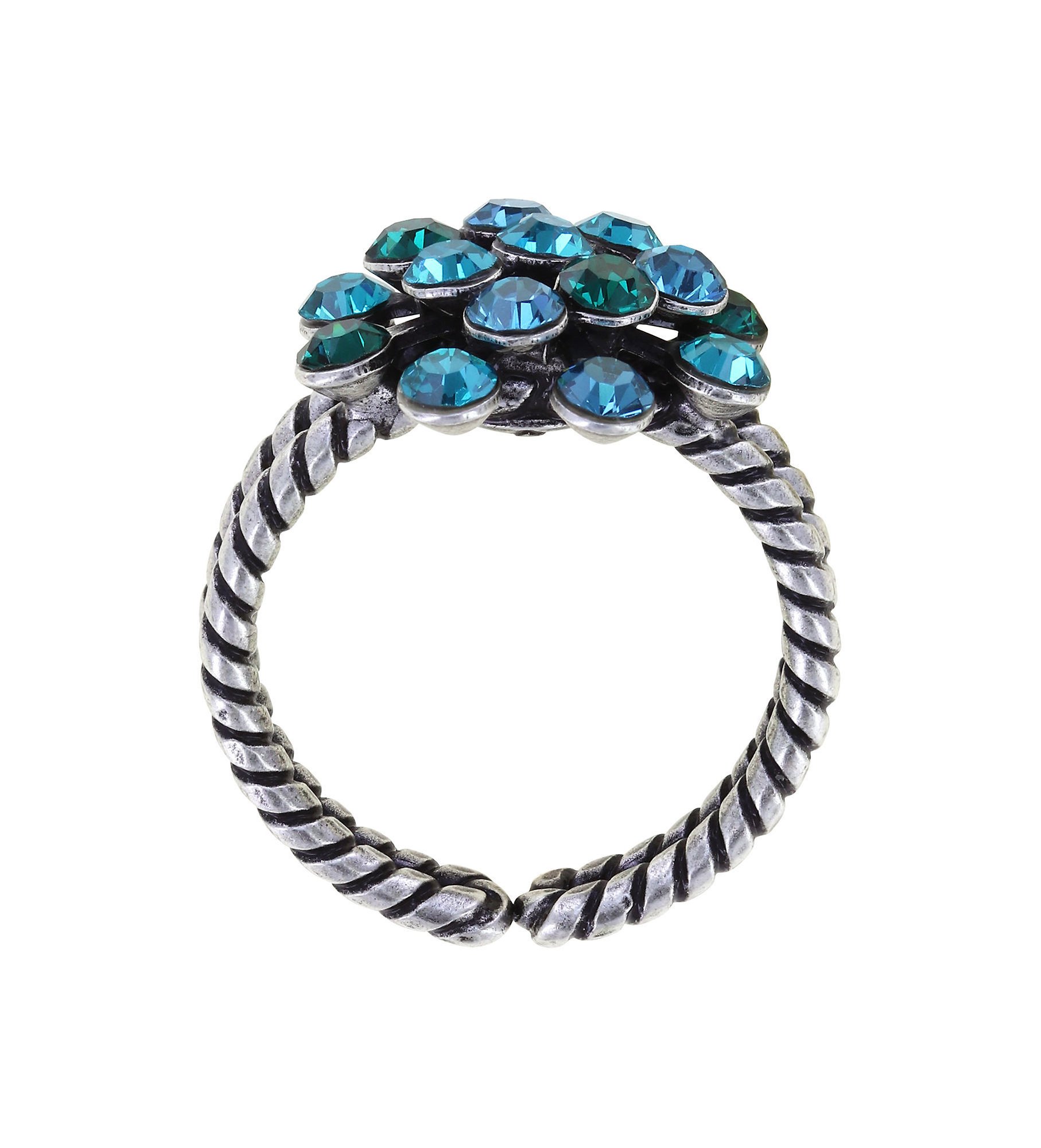 image pour Anneau Magic Fireball Bleu / Vert  mini