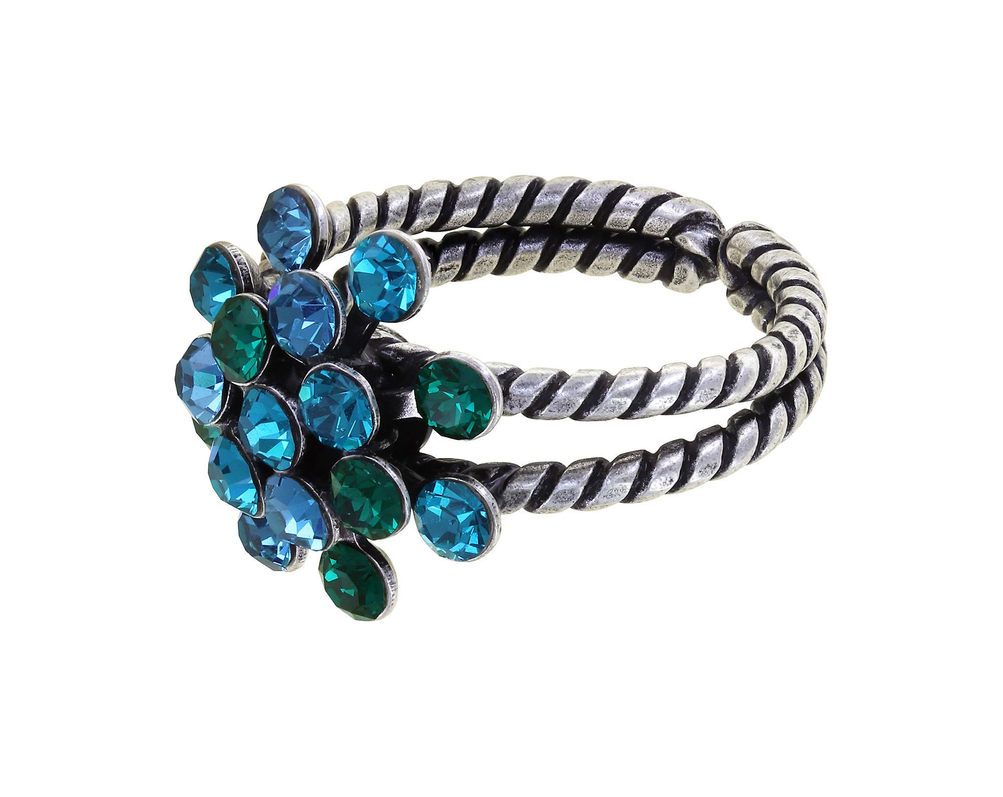 image pour Anneau Magic Fireball Bleu / Vert  mini