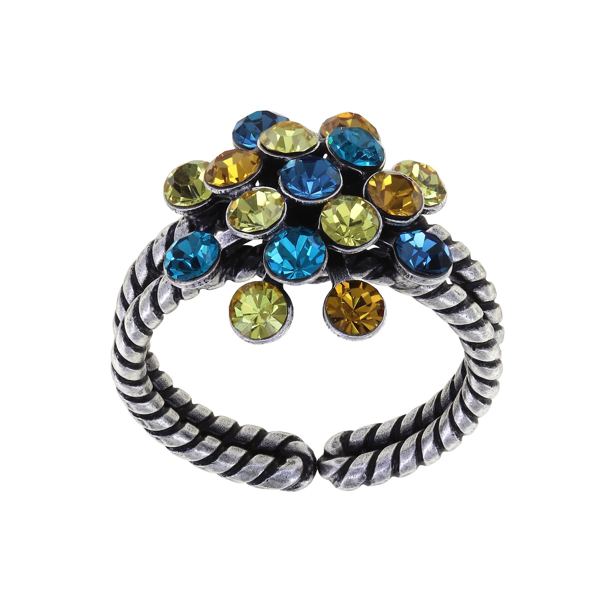 Bild für Ring Magic Fireball Blau / Gelb  mini