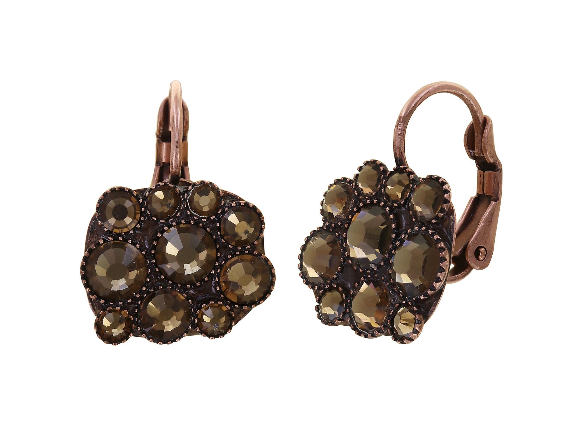 image for Earring eurowire Earth, Wind and Business Brown  