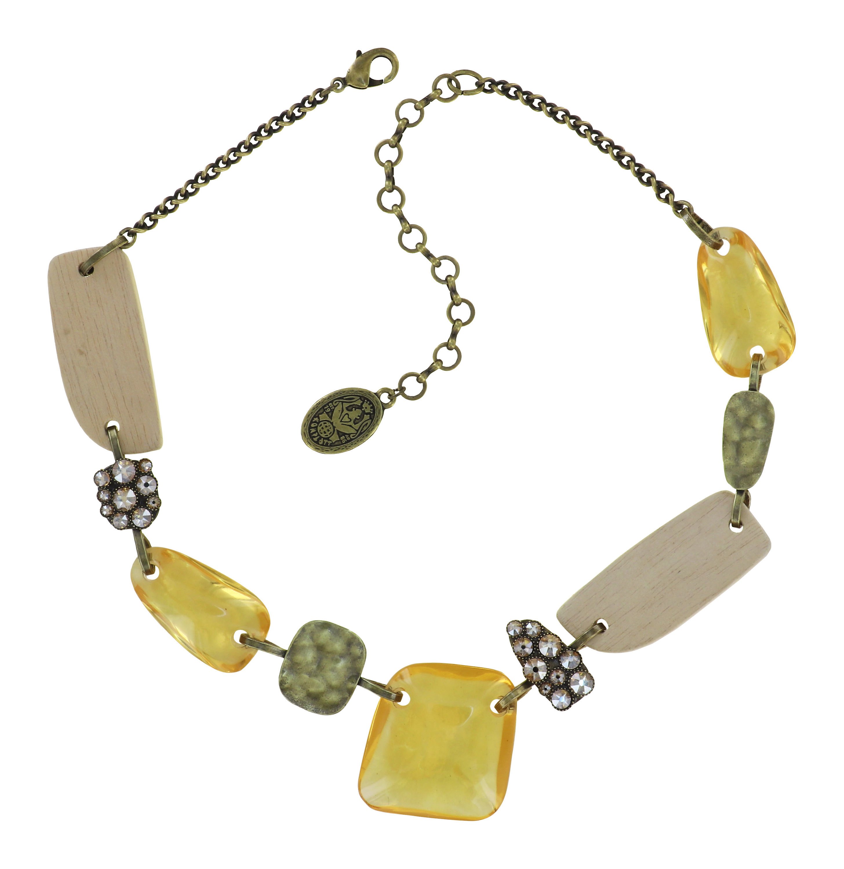 image for Necklace Earth, Wind and Business Beige  