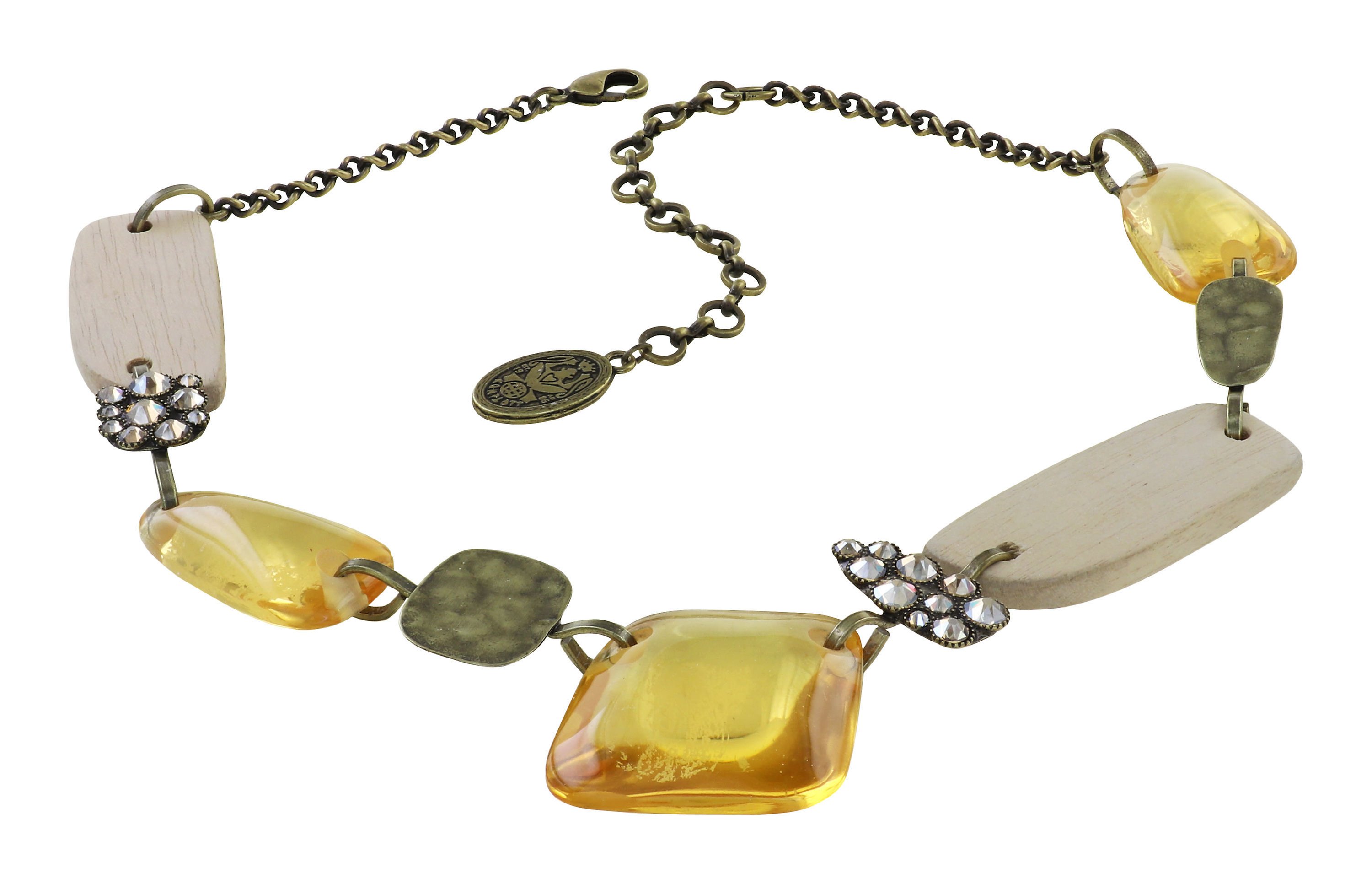 image for Necklace Earth, Wind and Business Beige  