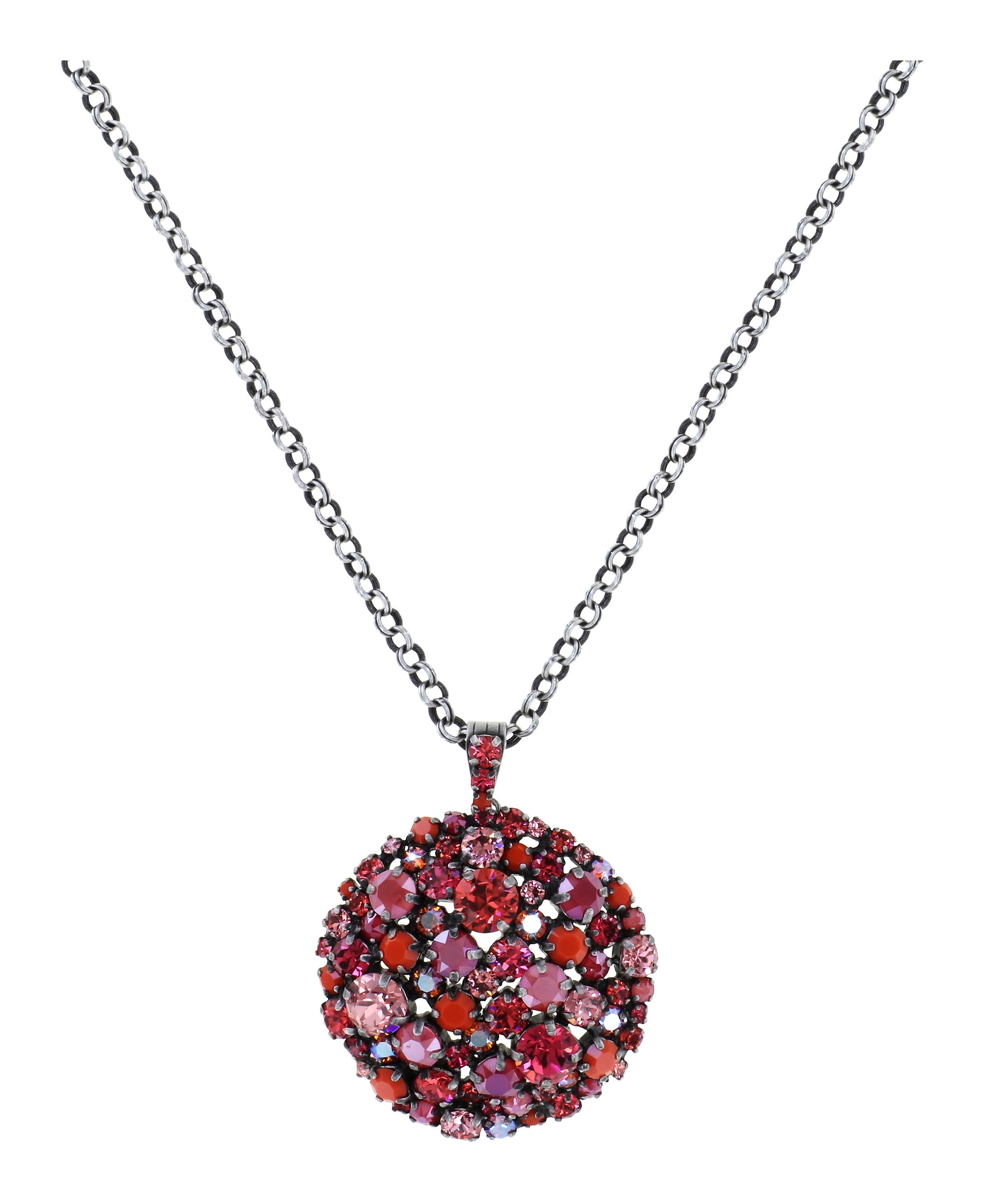 image for Necklace pendant (long) Ballroom Red  