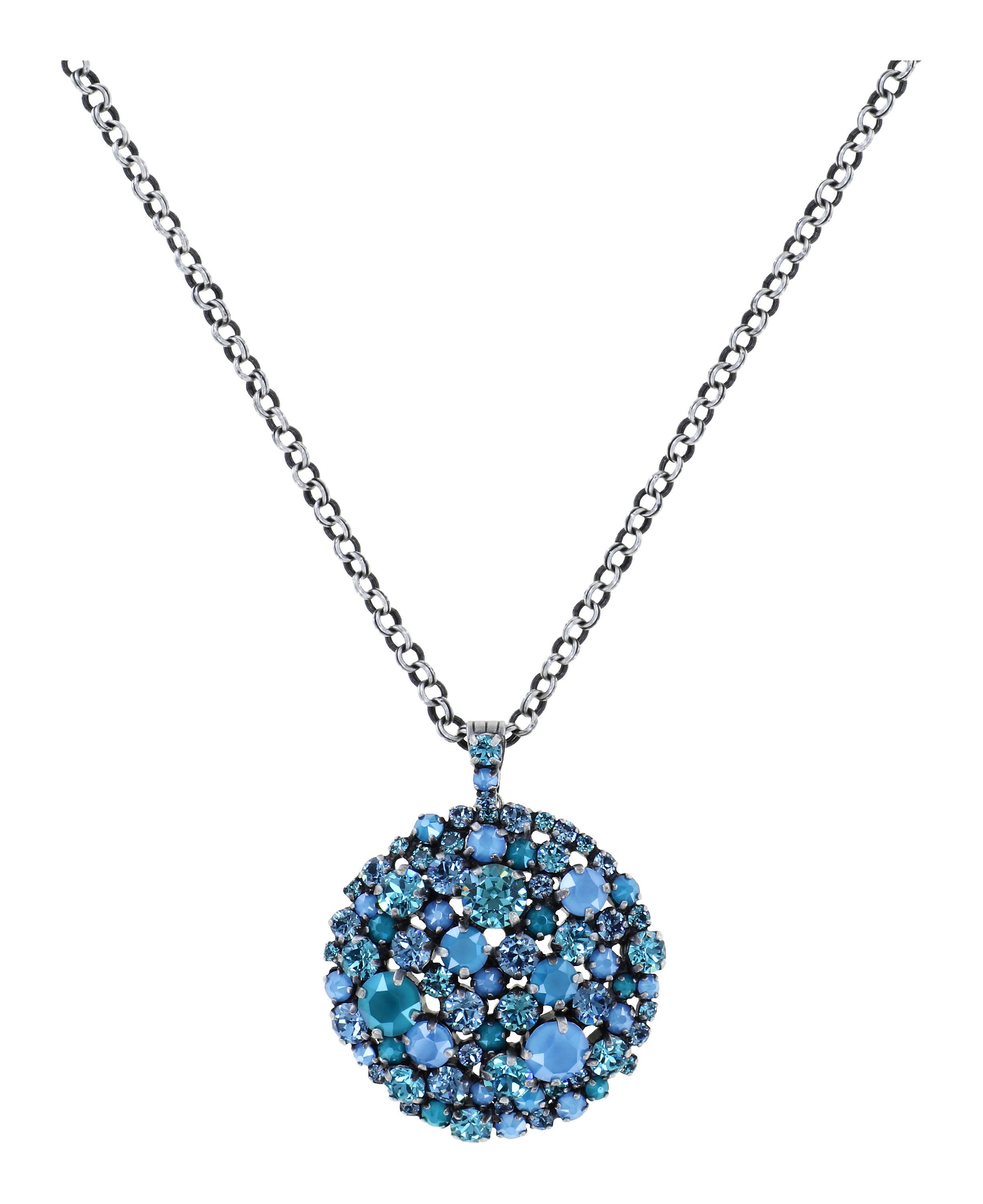 image for Necklace Pendant (Long) Ballroom Blue  