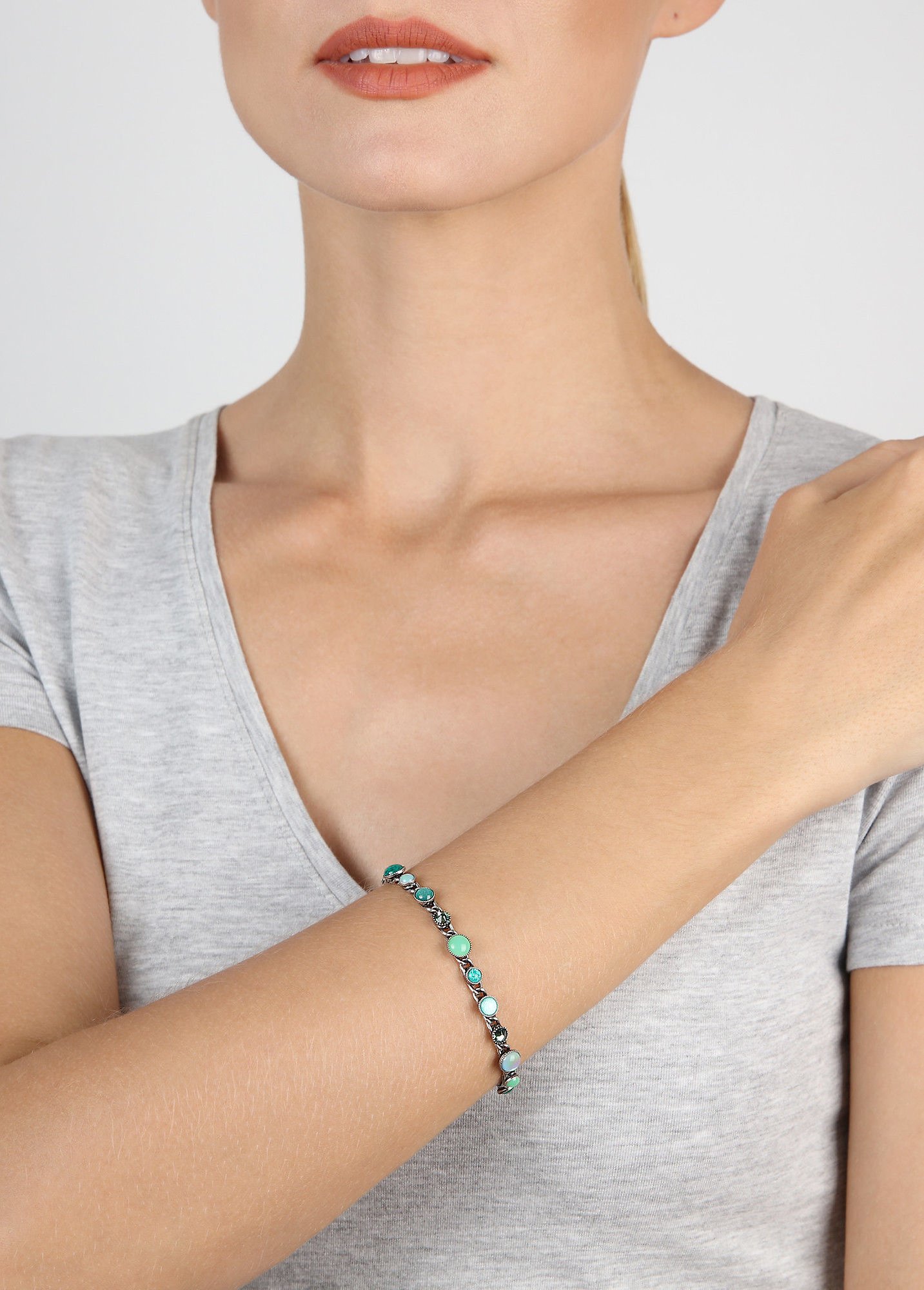 image for Bracelet Shopping Drops Blue / Green  