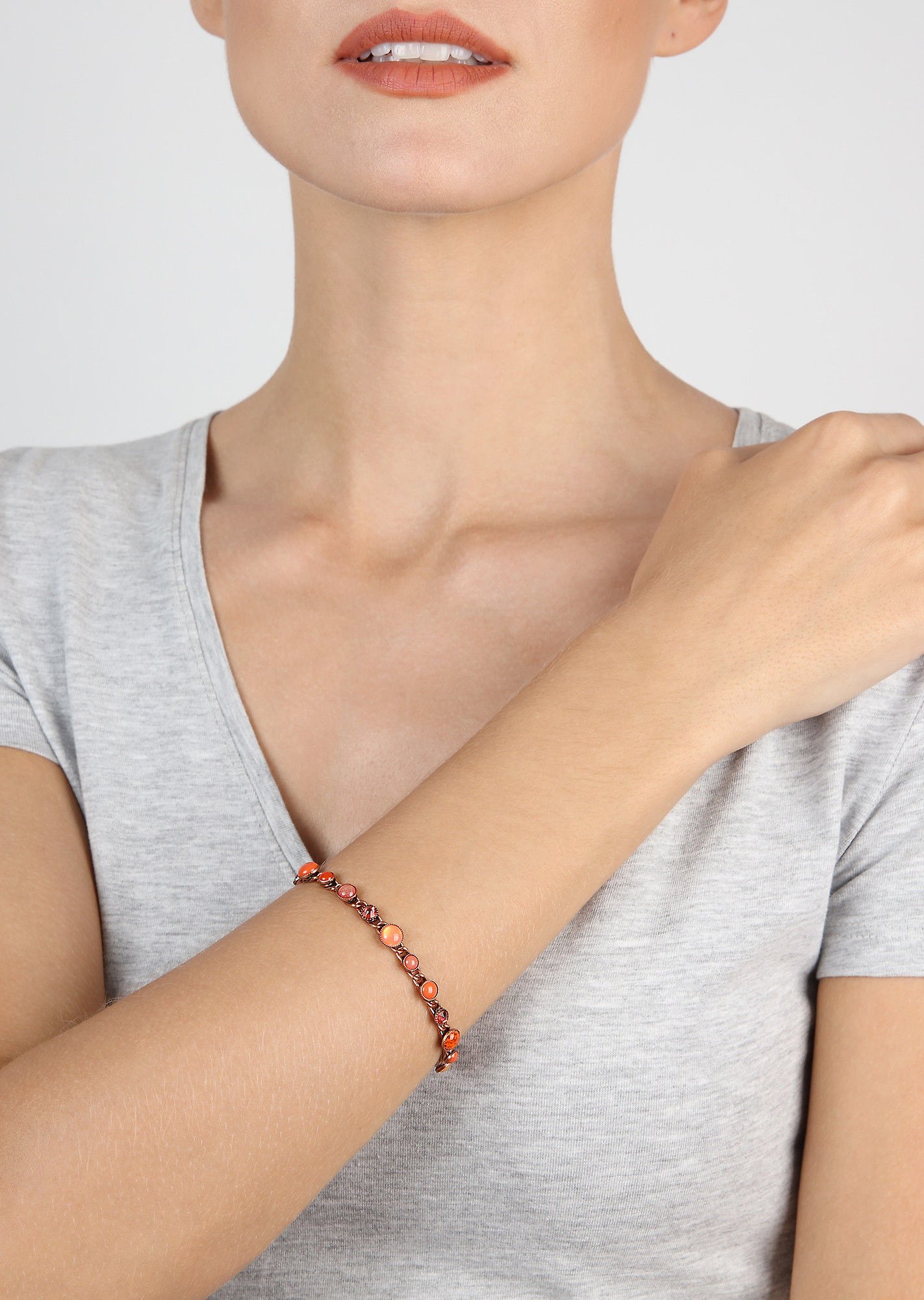 image for Bracelet Shopping Drops Orange  