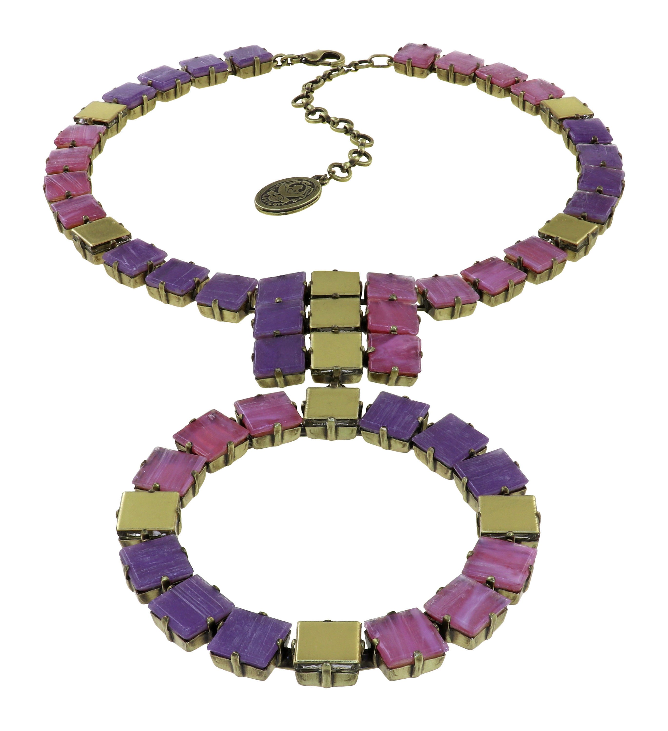 image for Necklace-Y Cleo Lila  