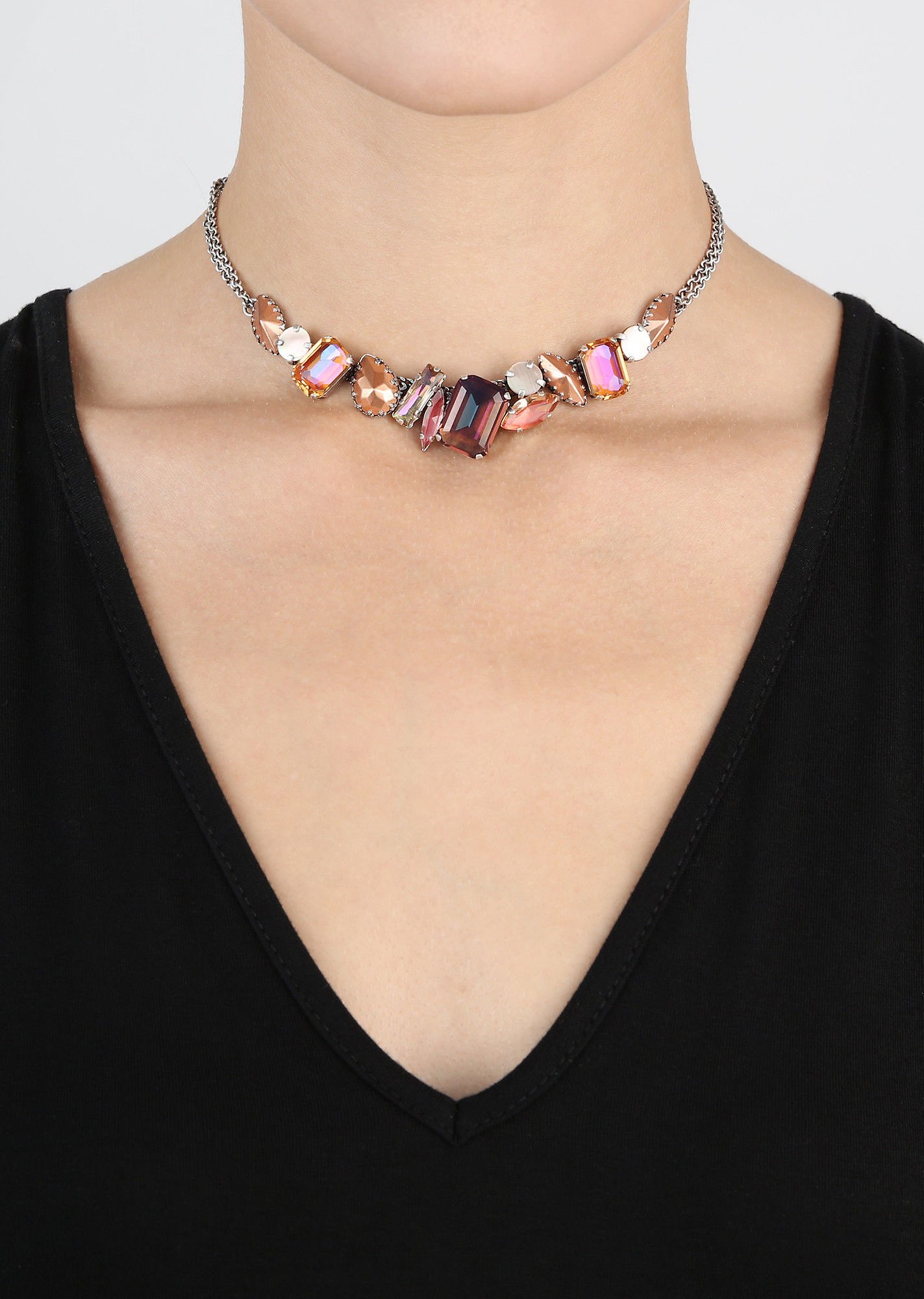 image pour Collier Sea Breeze Rose / Marron  