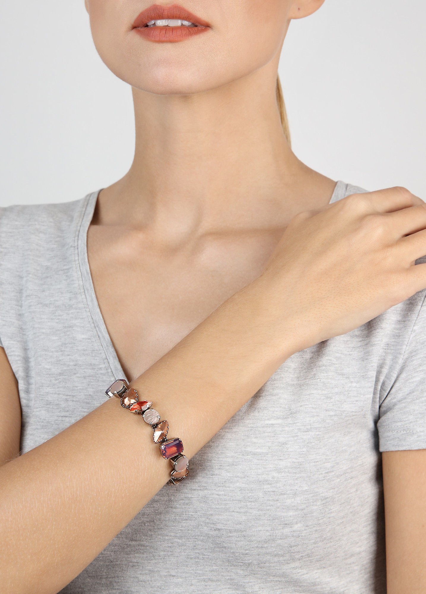 image for Bracelet Sea Breeze Pink / Brown  