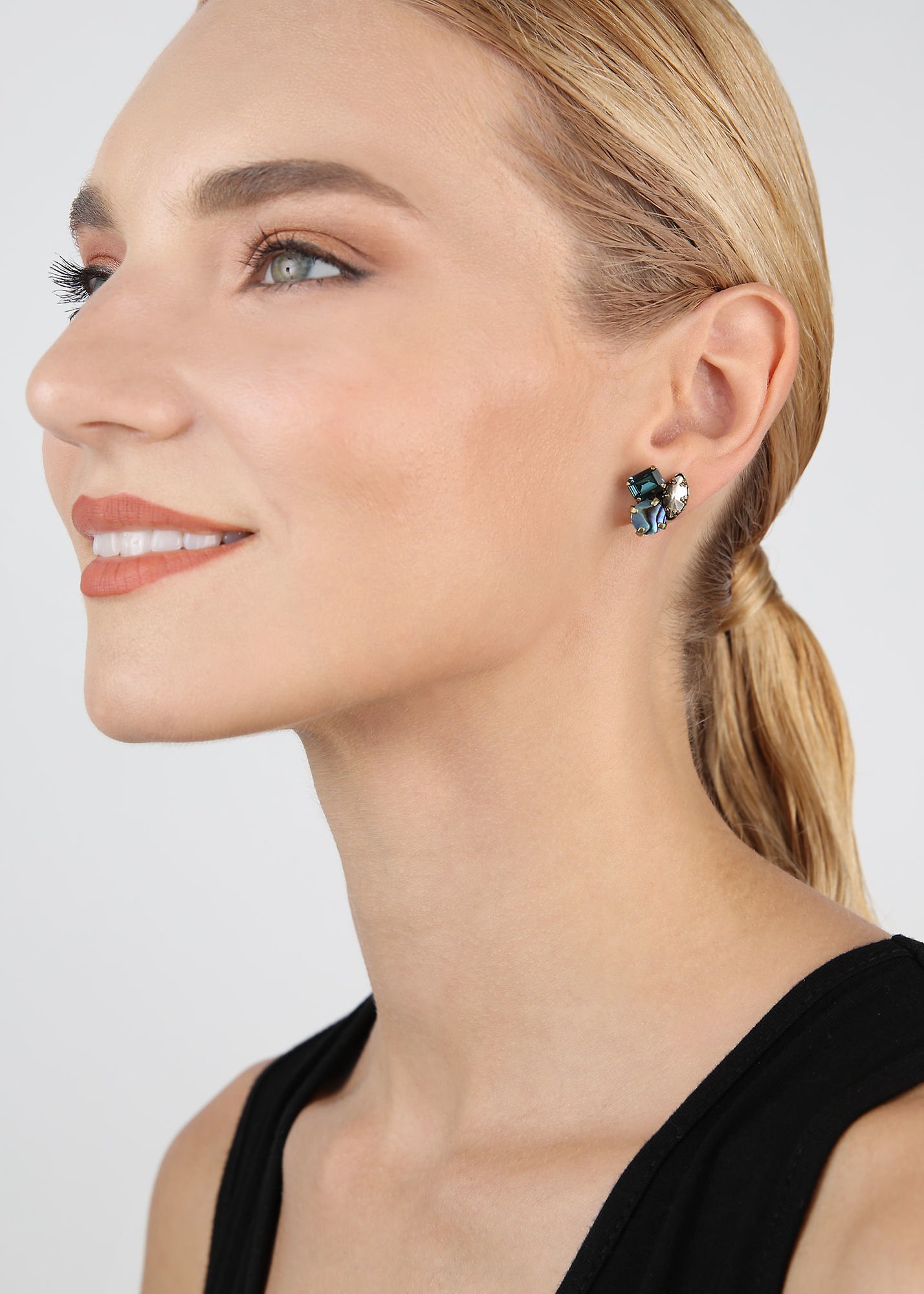 image pour Clou d'oreille Sea Breeze Bleu / Vert  