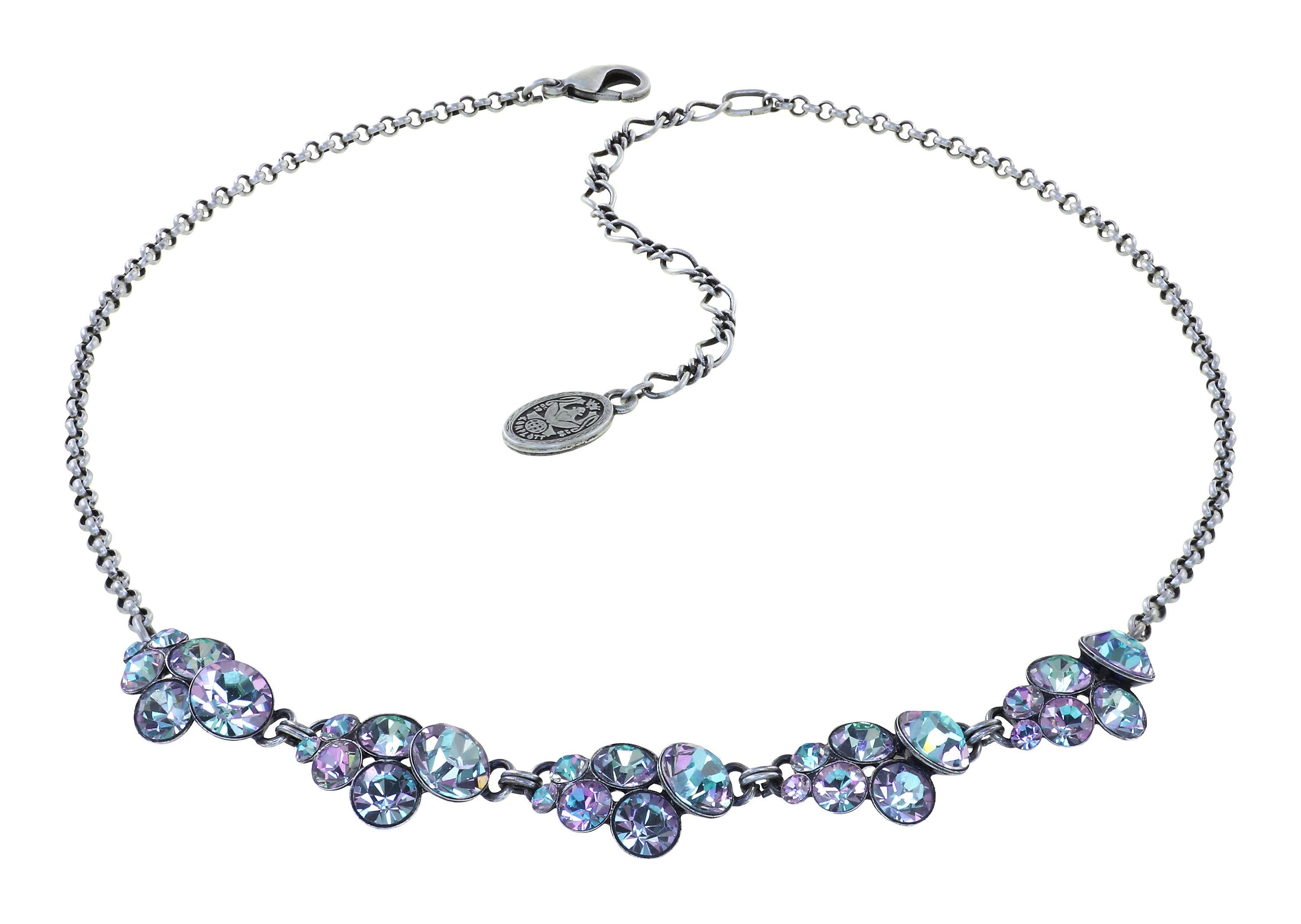 image pour Collier Petit Glamour Blanc / Rose Clair  