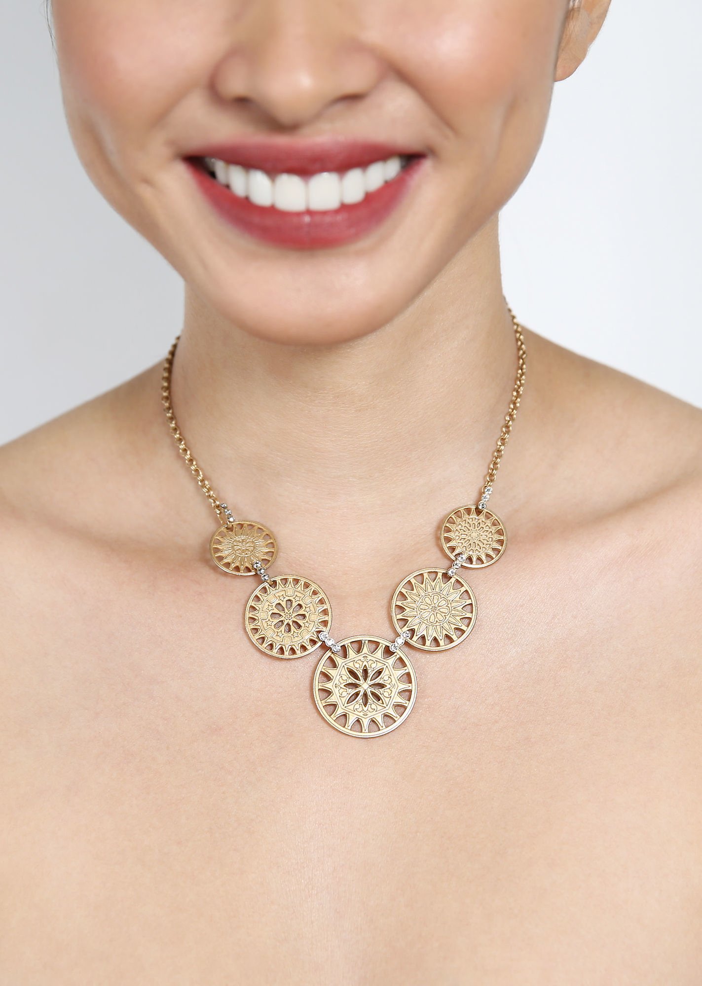 image for Necklace Rosone Gold  