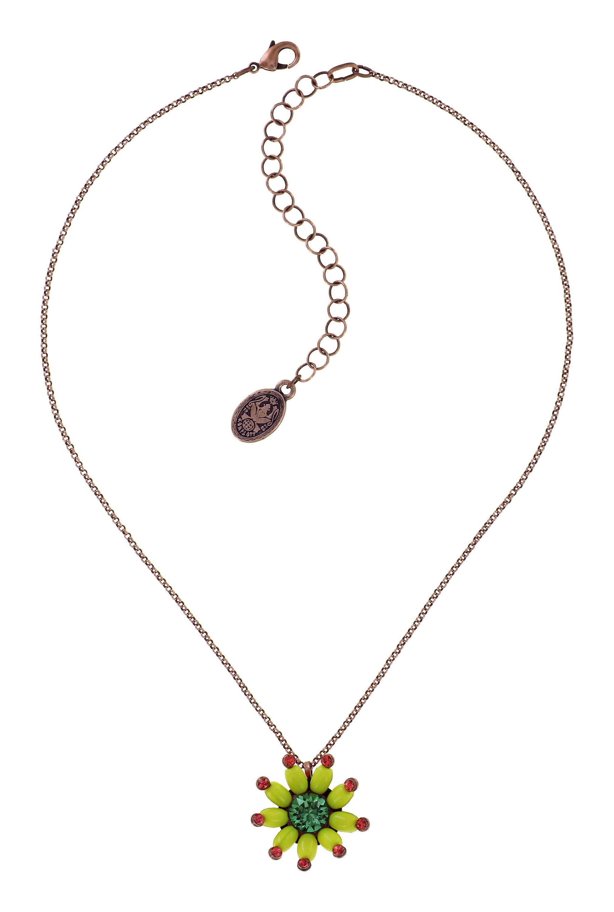 image for Necklace Pendant Daisy Riot Multi Red  size S