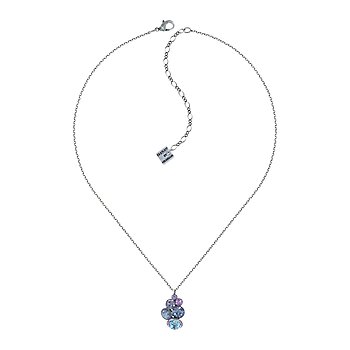 image for Necklace pendant Petit Glamour white/lt.rose  