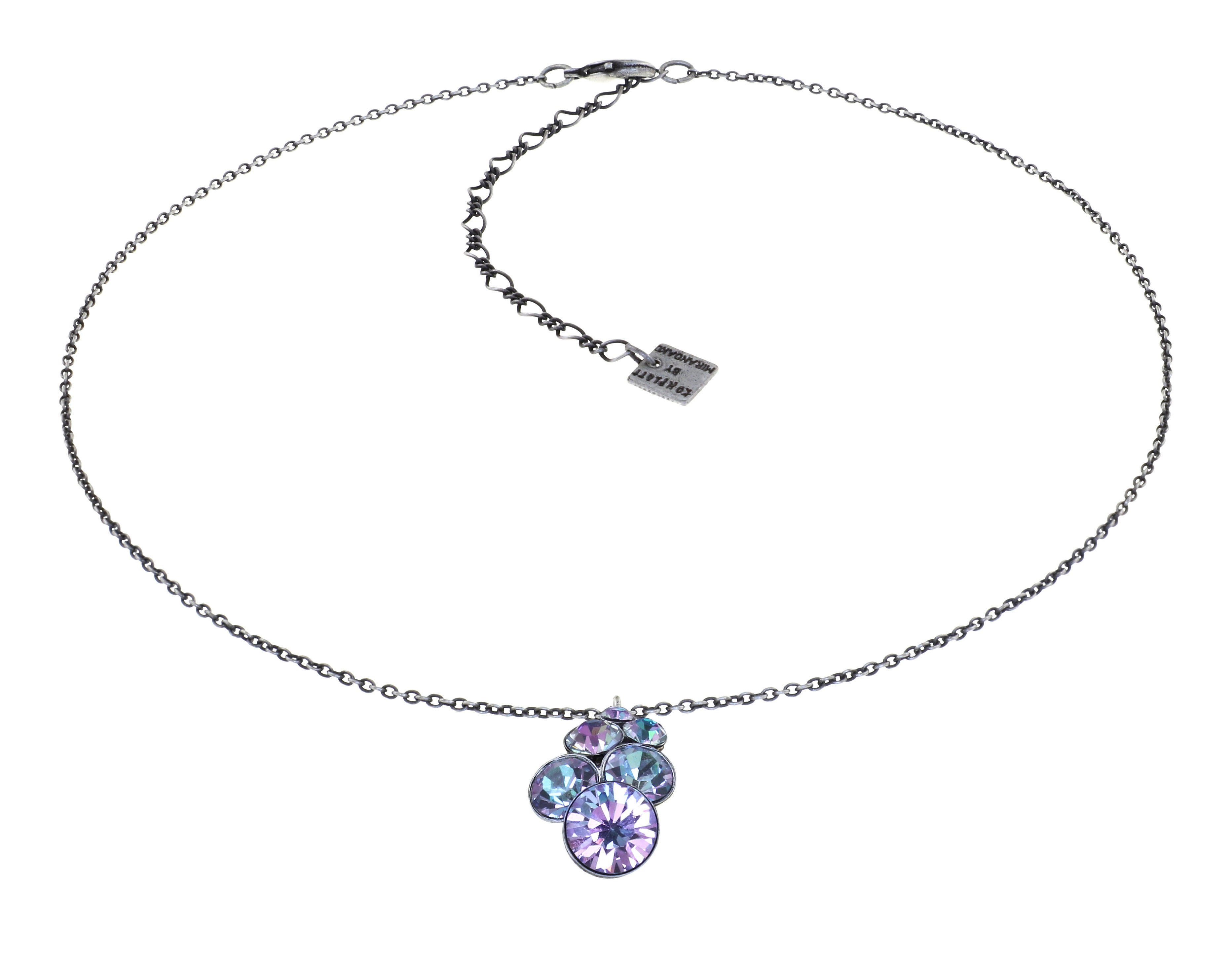 image for Necklace Pendant Petit Glamour White / Lt. Rose  