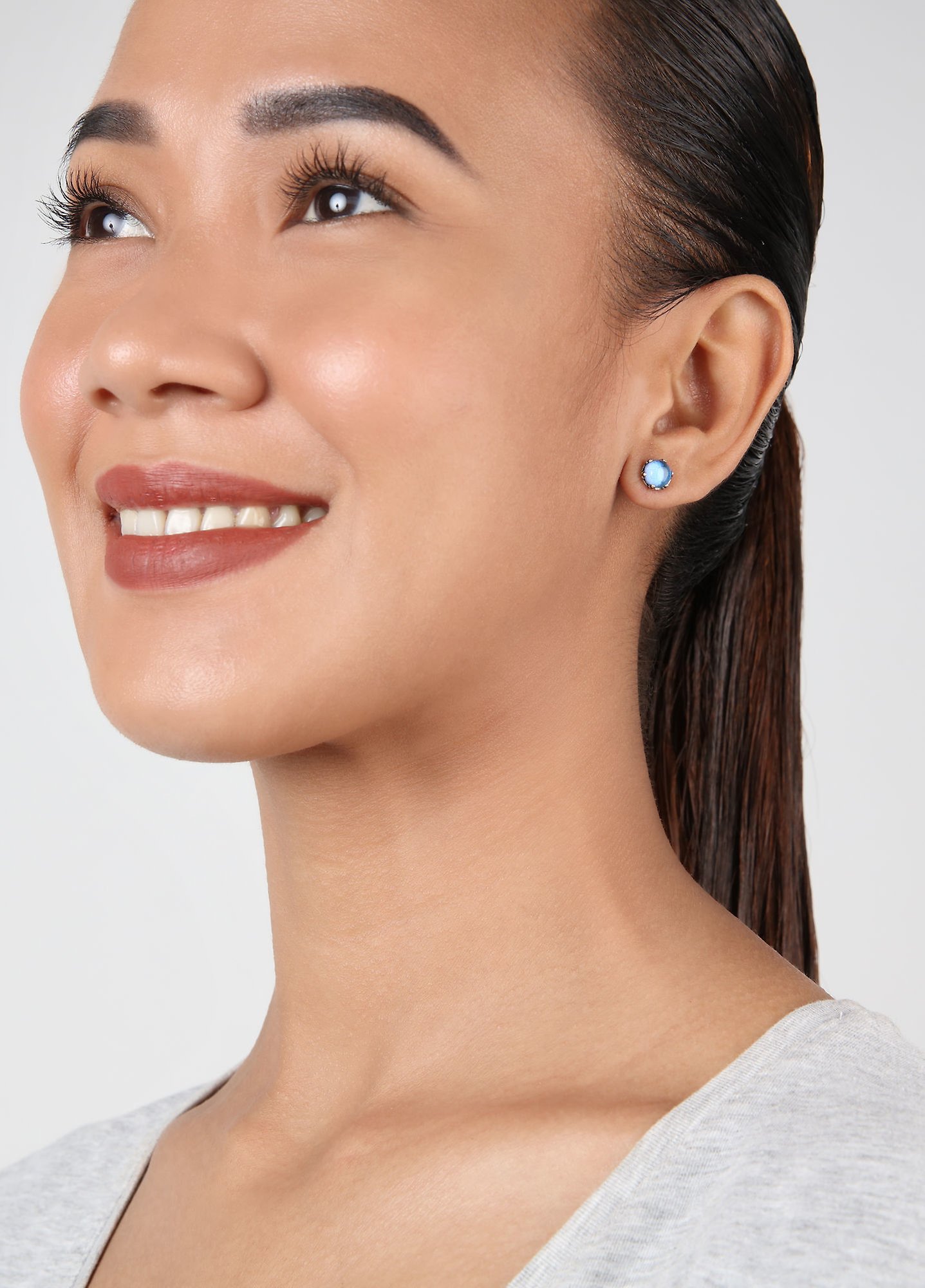 image for Earring Stud Jelly Star Blue  