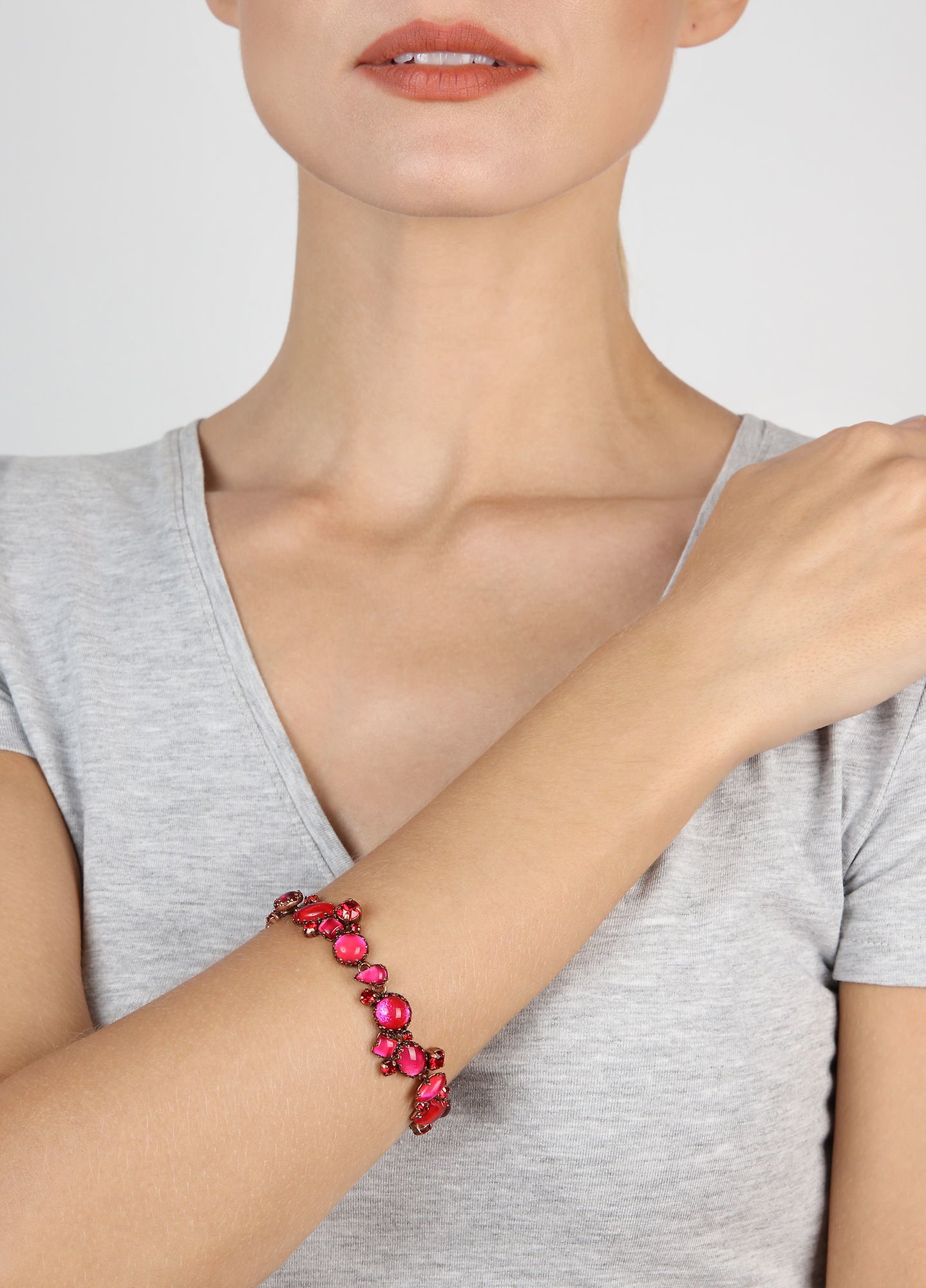 image pour Bracelet Jelly Star Rose  