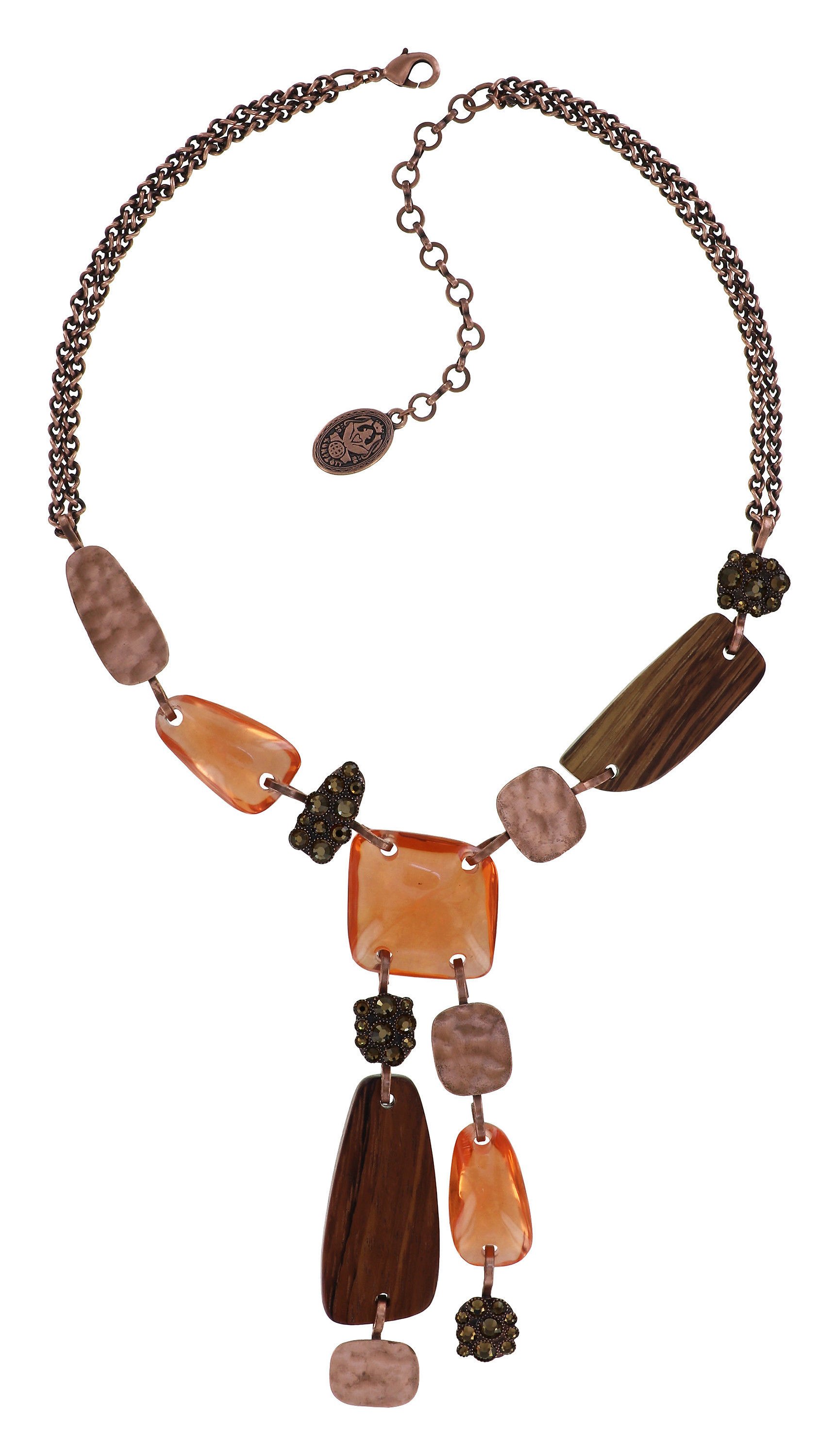 image for Necklace-Y Earth, Wind and Business Brown  