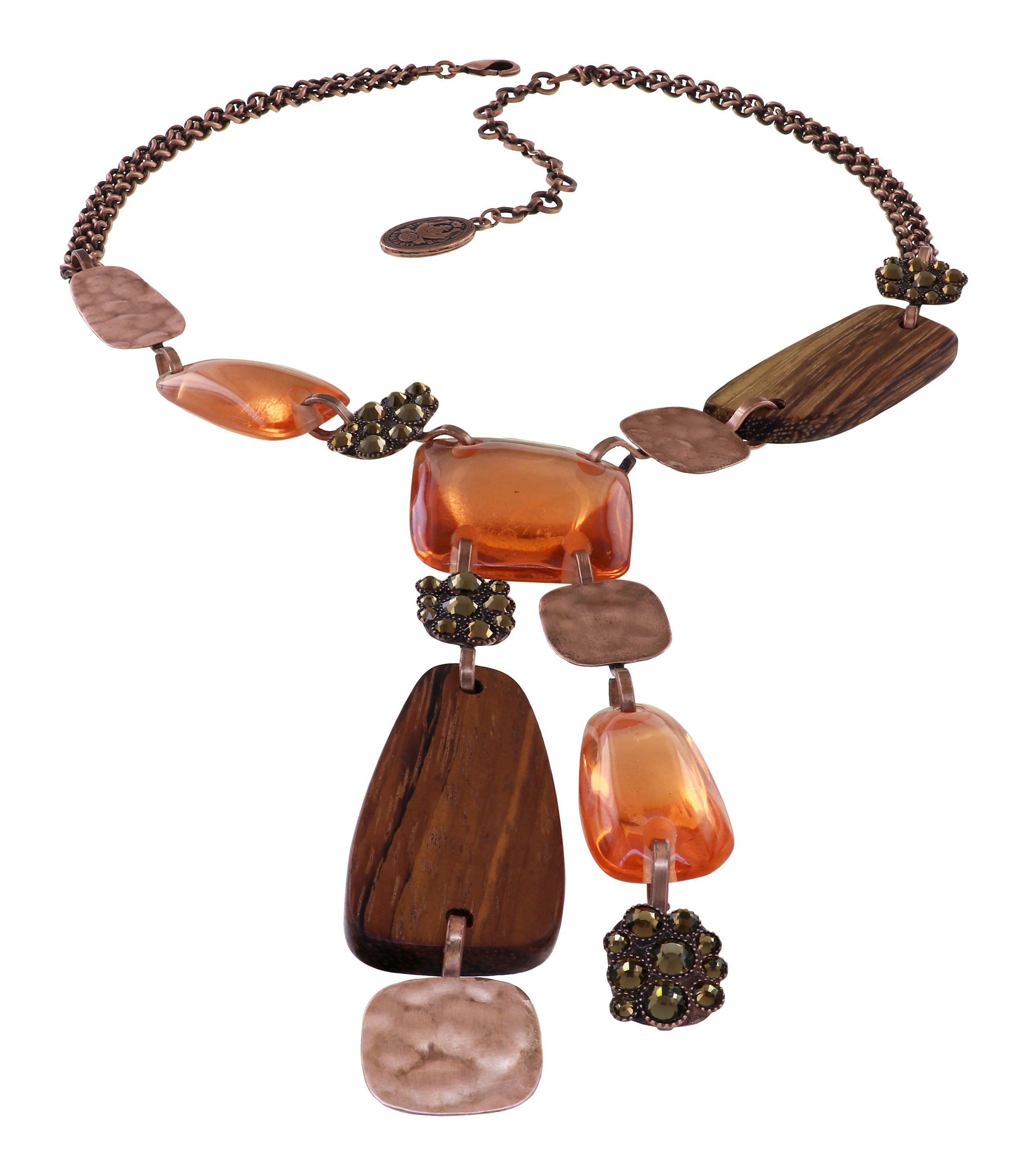 image for Necklace-Y Earth, Wind and Business Brown  