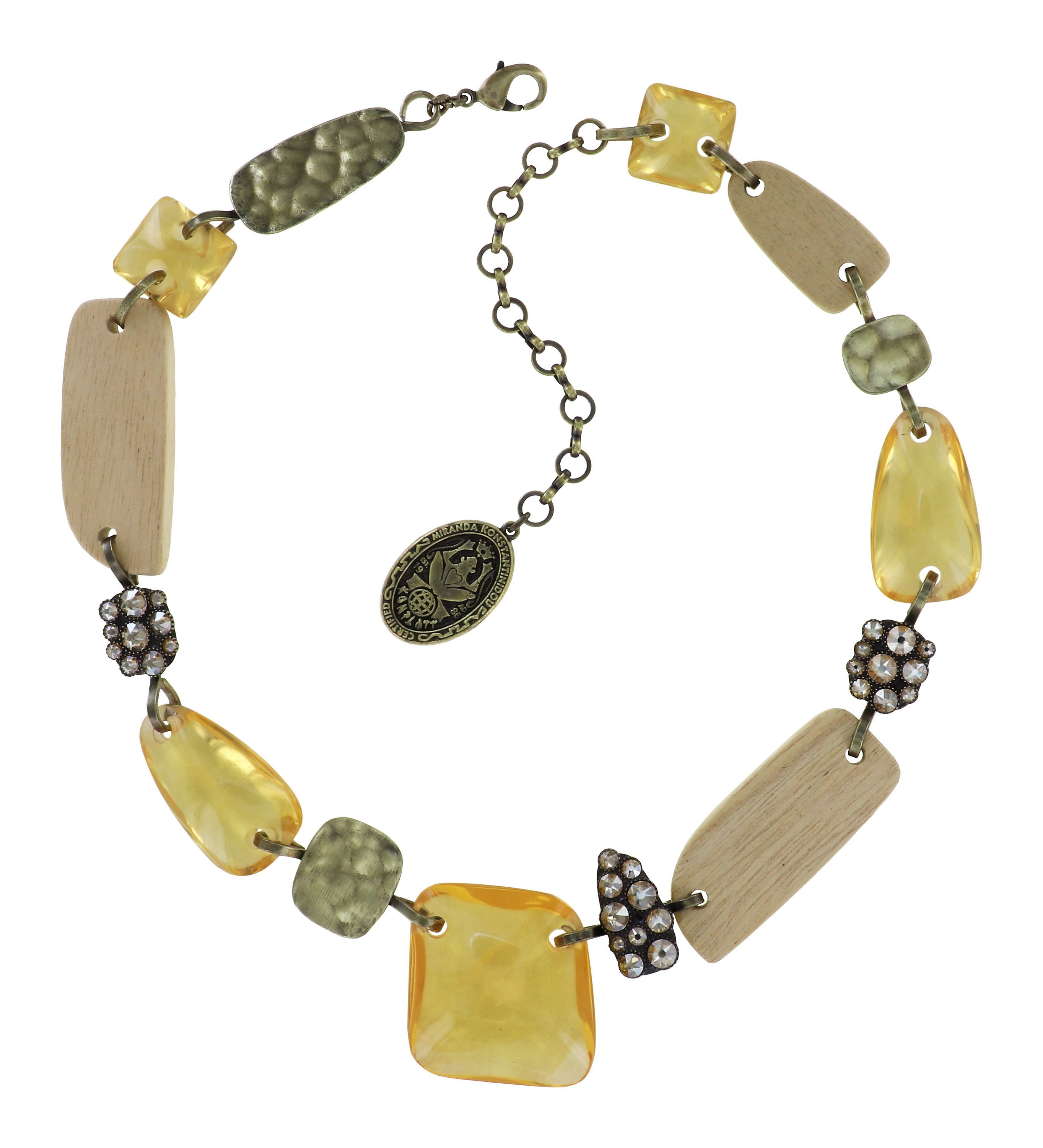 image pour Collier Earth, Wind and Business Beige  