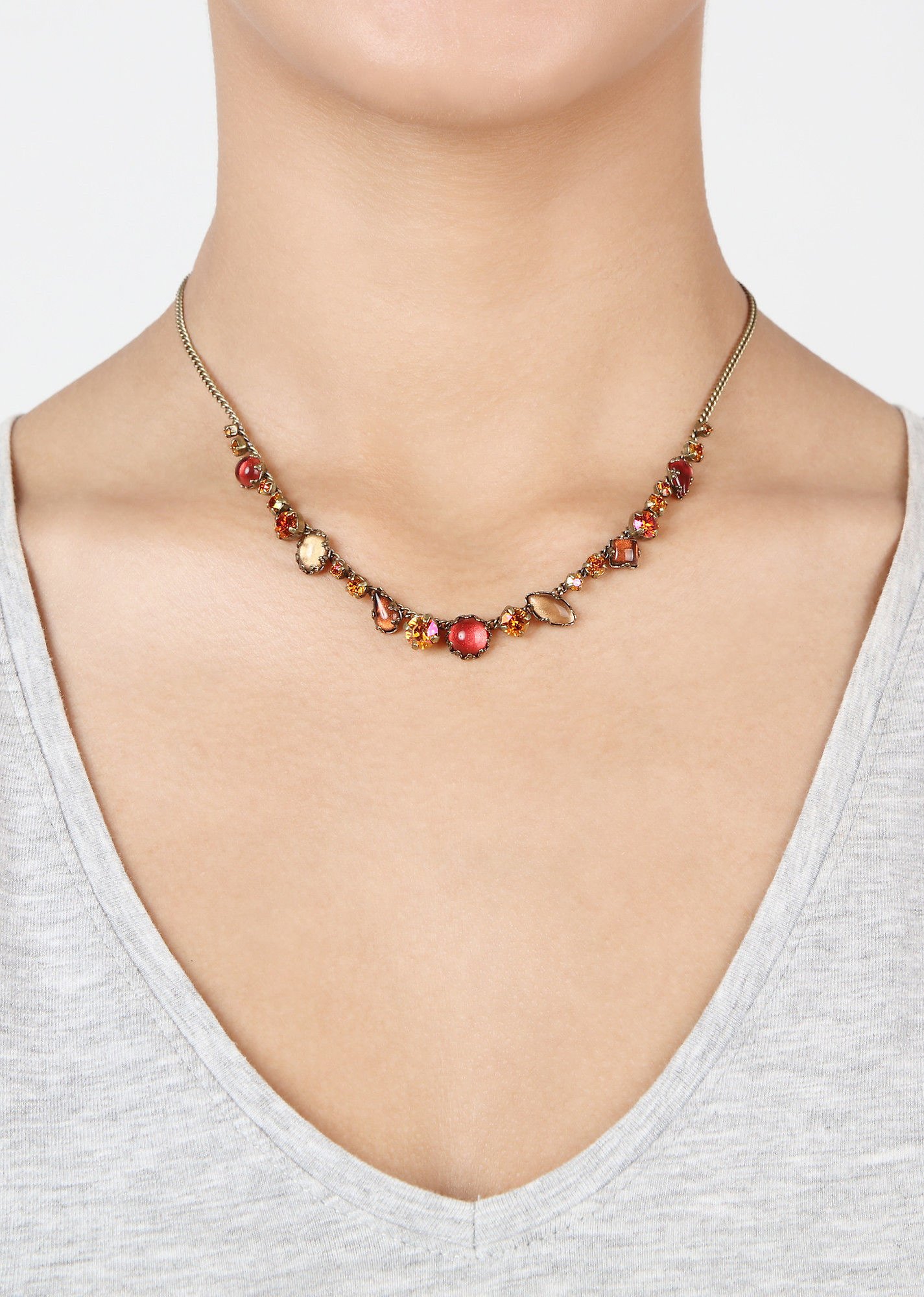 image for Necklace Jelly Star Brown  