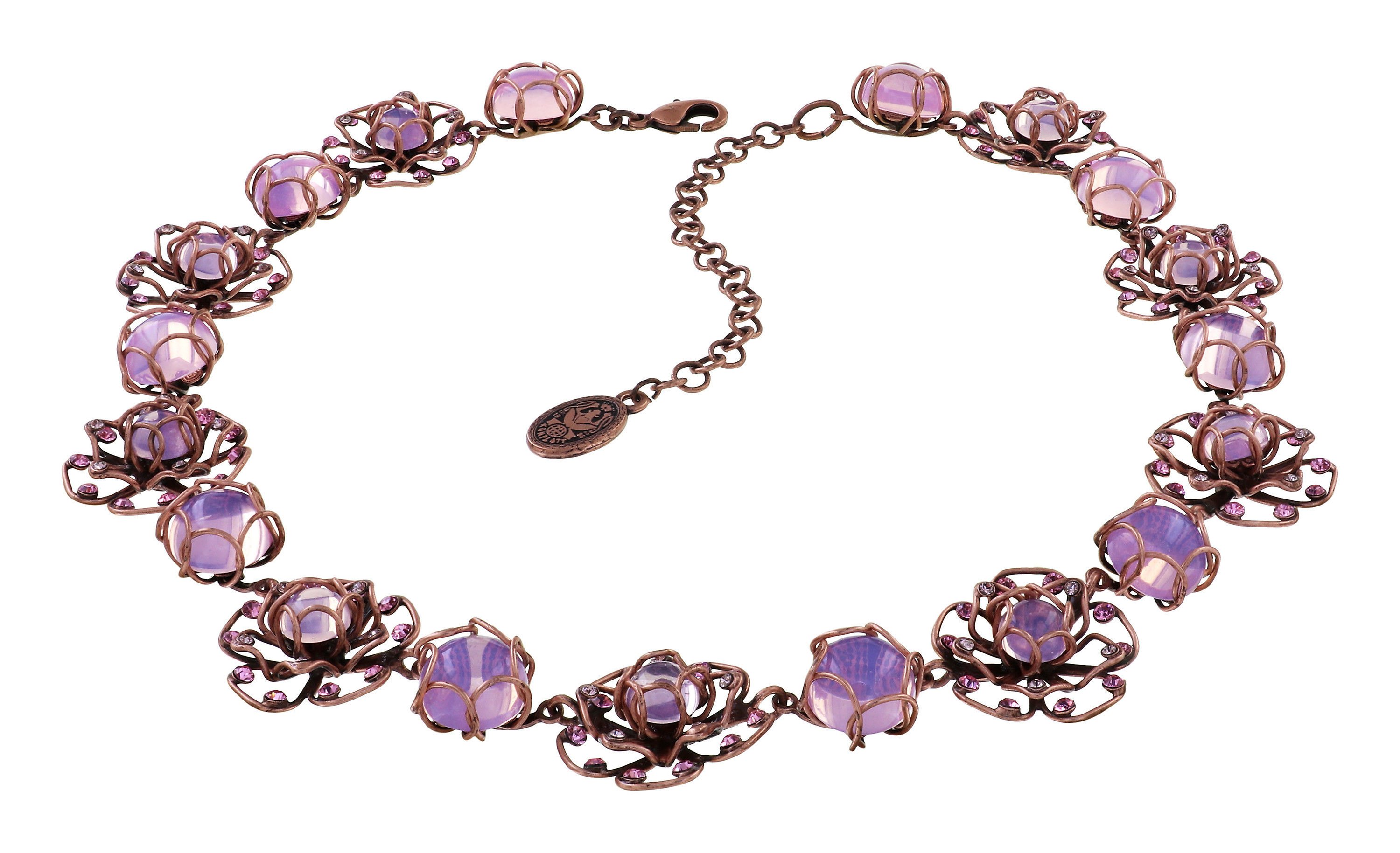 image for Necklace Verlorene Unschuld am Gartenzaun Pink  size S