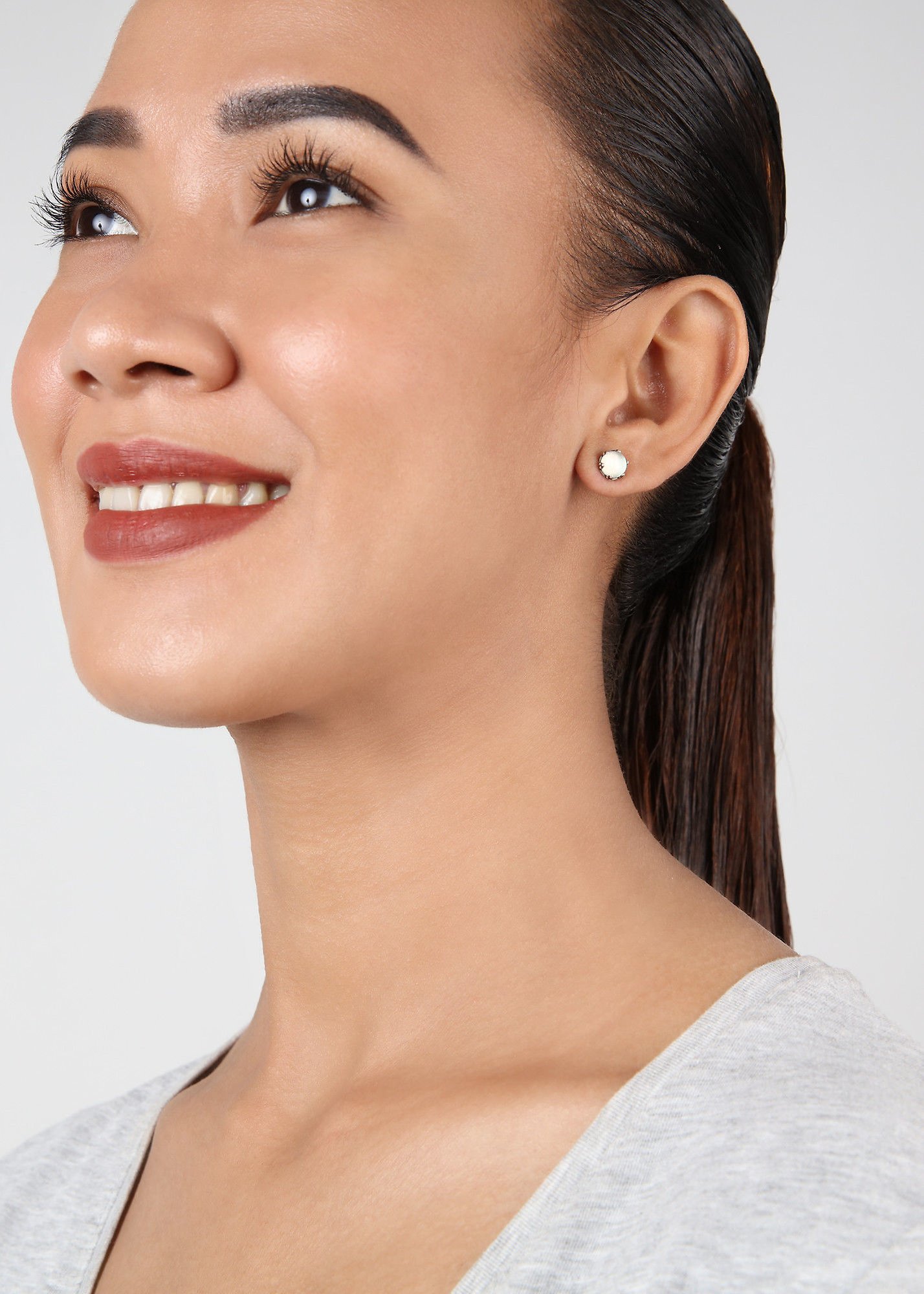 image pour Clou d'oreille Jelly Star Lila  