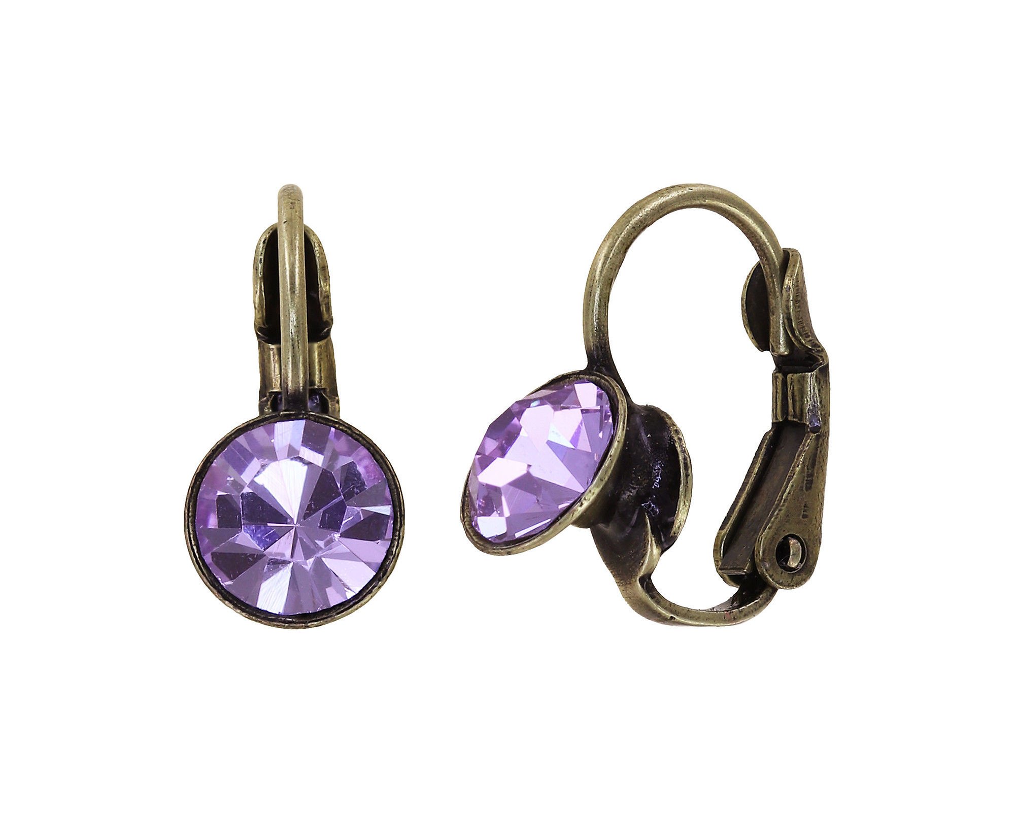 image pour Boucles d'oreilles Eurowire Black Jack Lila violet SS 29