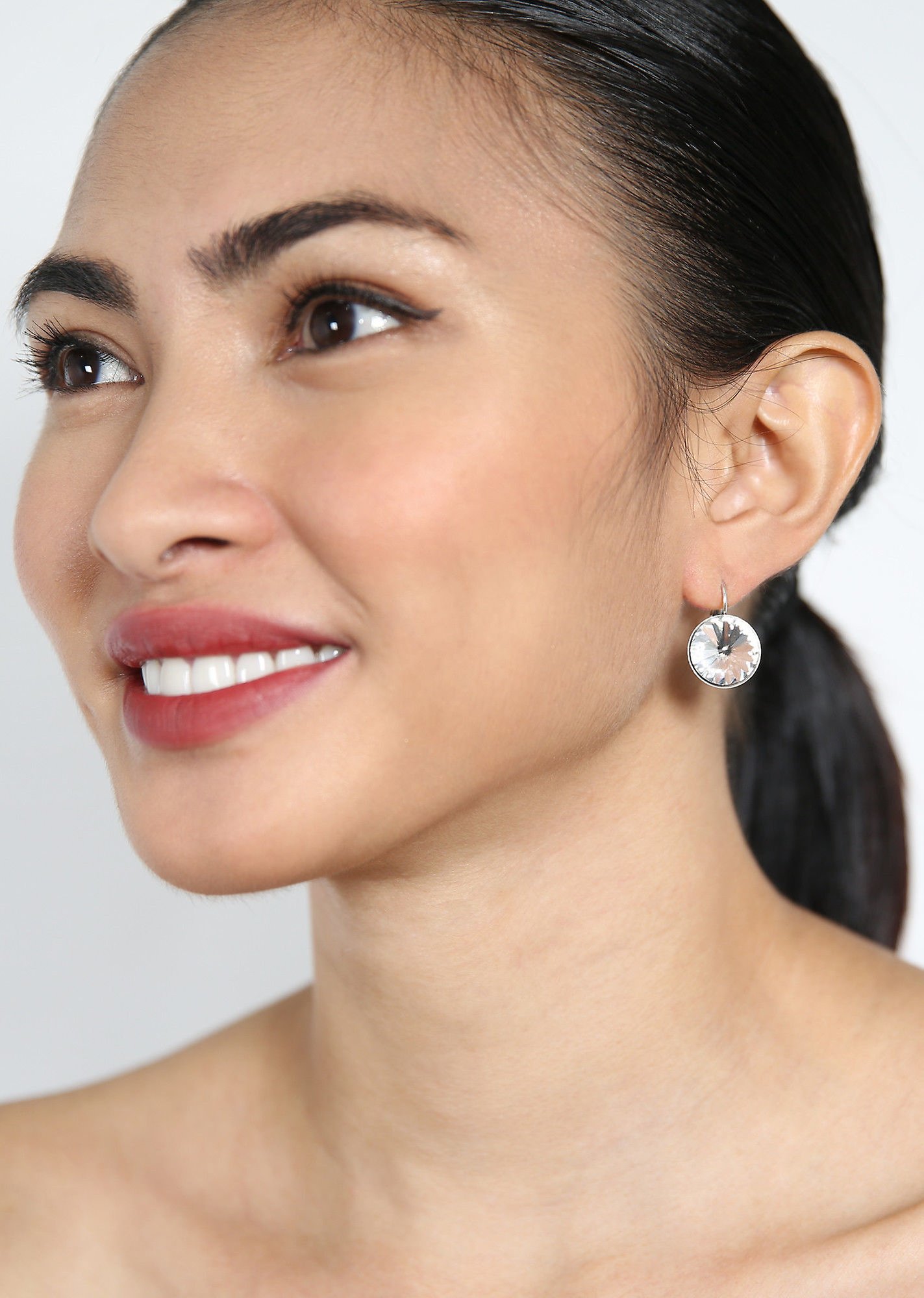 image pour Boucles d'oreilles Eurowire Rivoli Blanc  