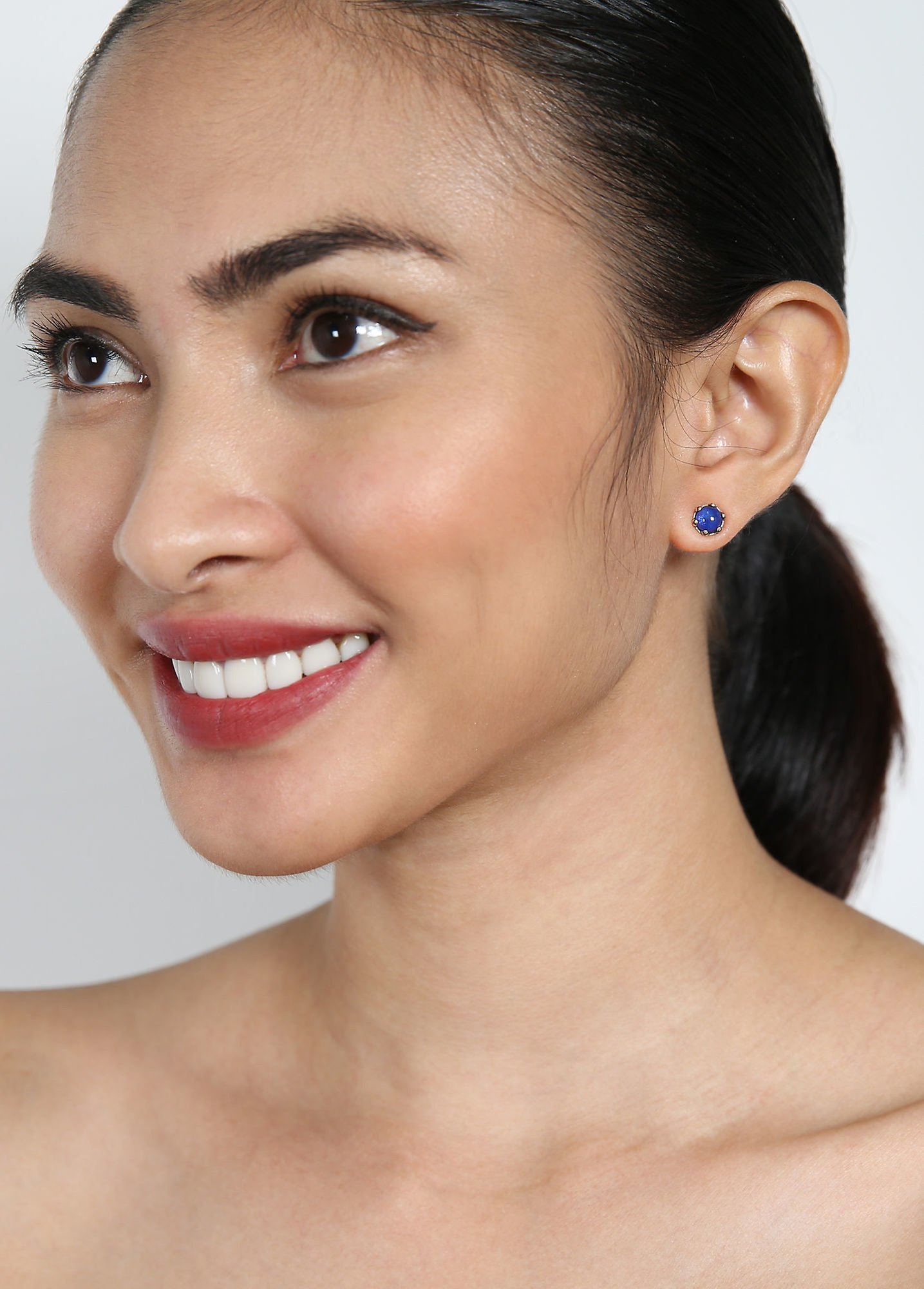 image for Earring Stud Jelly Star Blue  